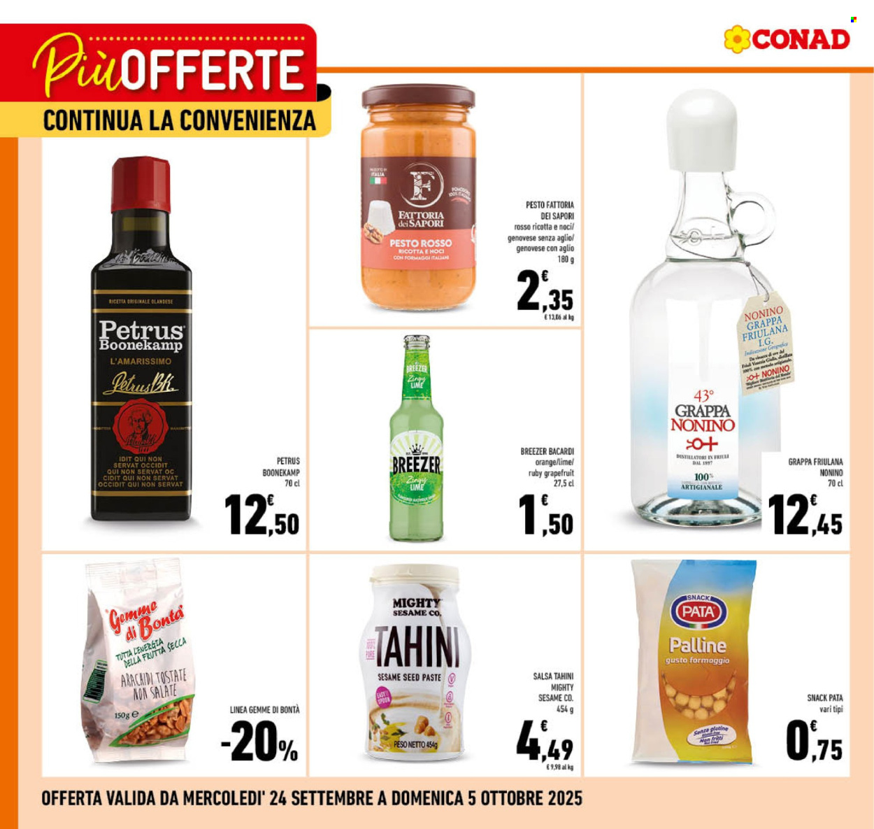 Volantino Conad - 24/9/2025 - 5/10/2025. Pagina 2