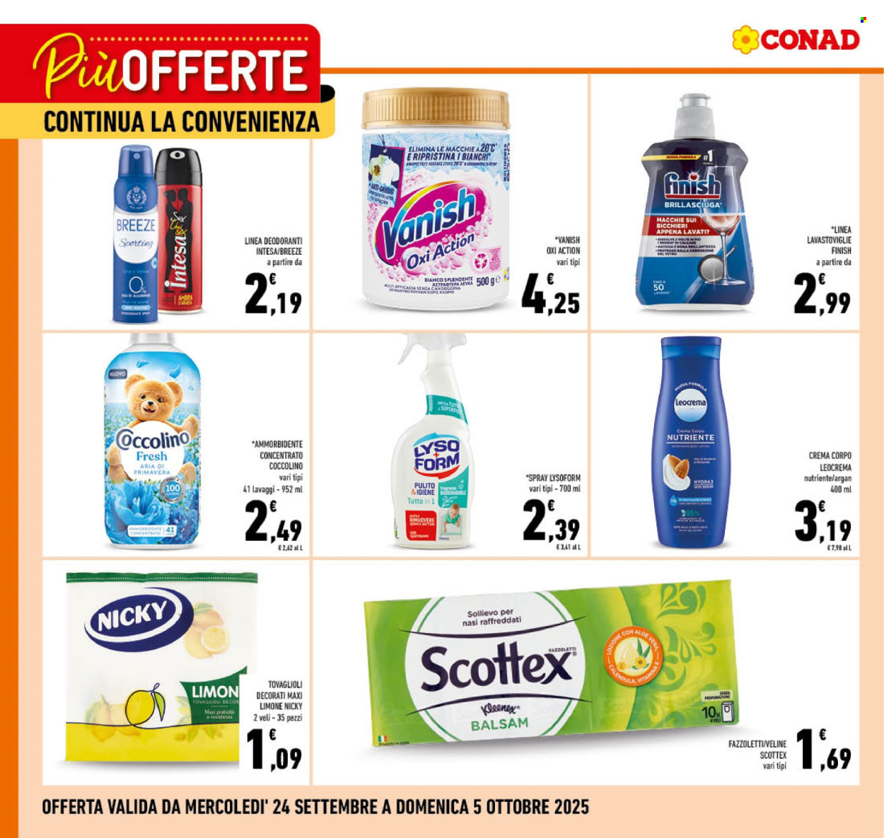 Volantino Conad - 24/9/2025 - 5/10/2025. Pagina 3