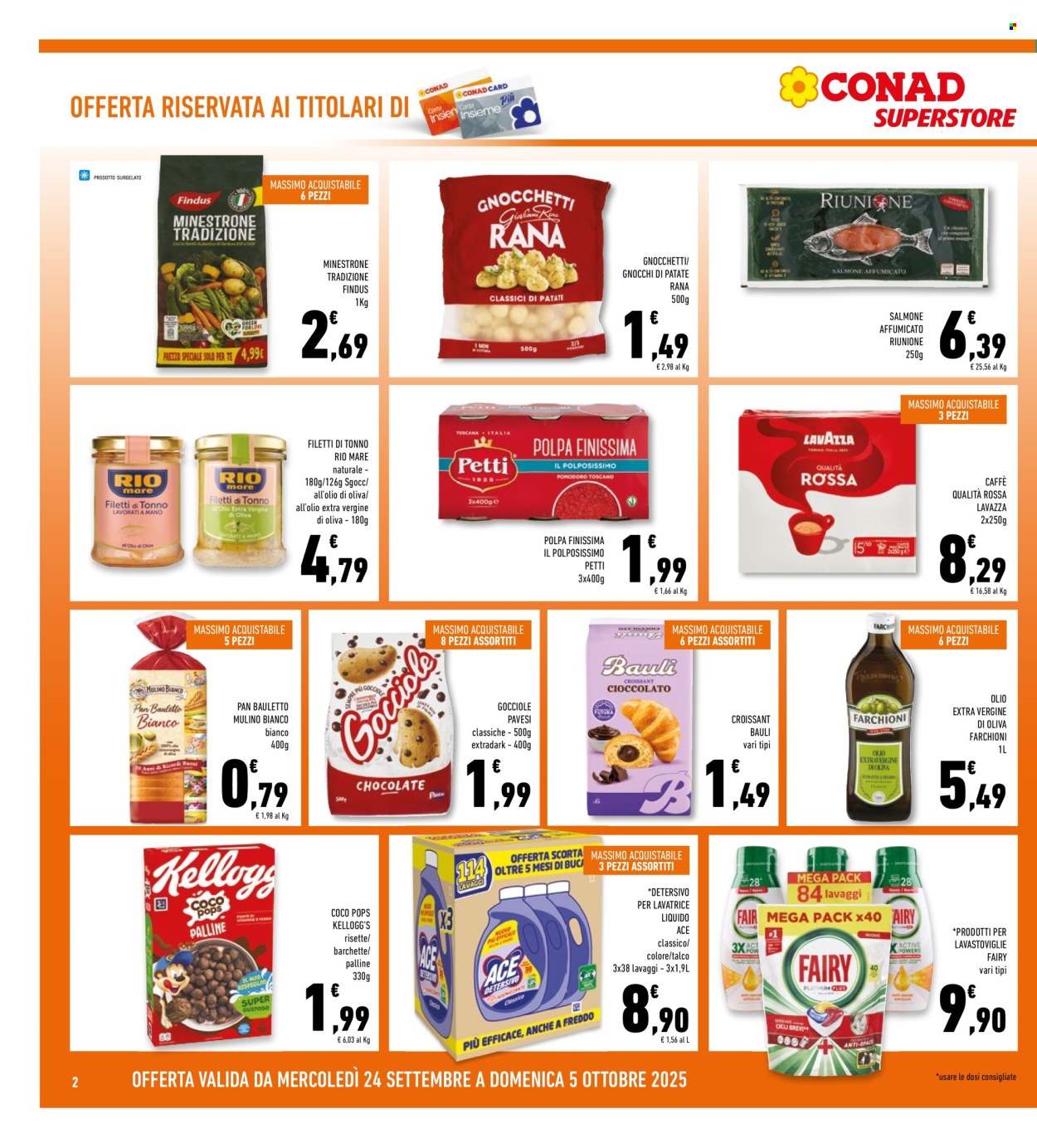 Volantino Conad Superstore - 24/9/2025 - 5/10/2025. Pagina 2