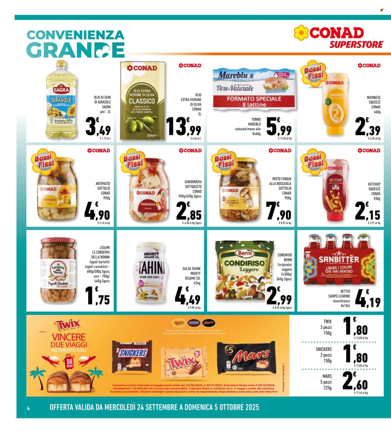 Volantino Conad Superstore - 24/9/2025 - 5/10/2025. Pagina 4