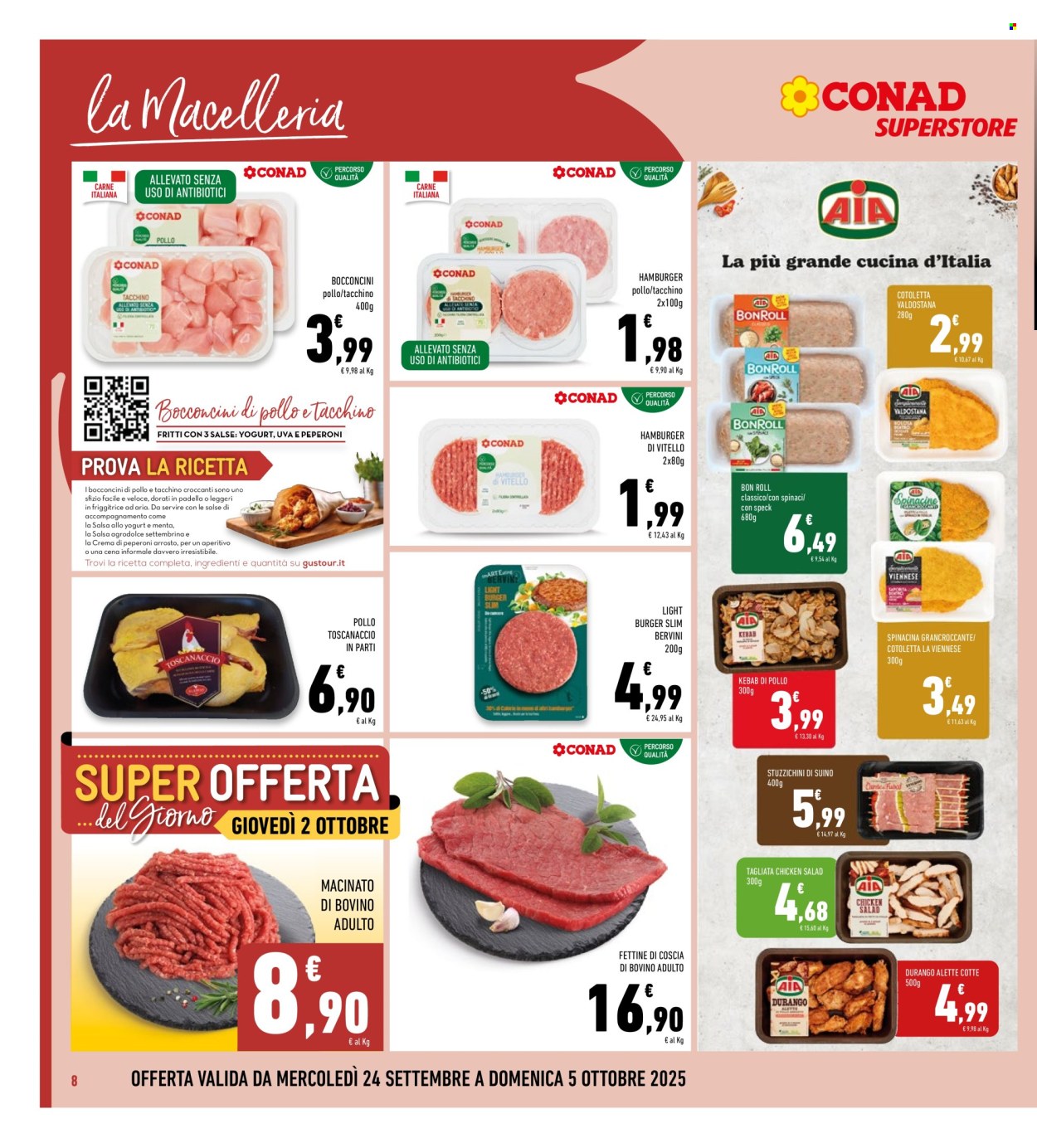 Volantino Conad Superstore - 24/9/2025 - 5/10/2025. Pagina 8