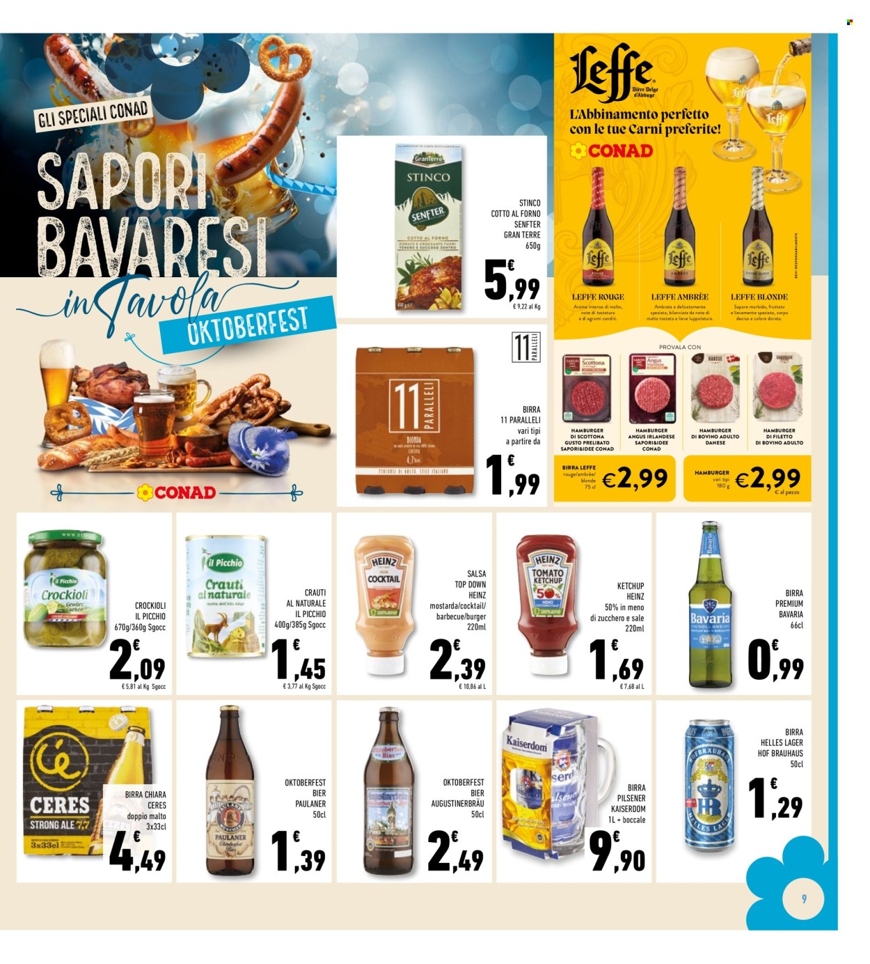 Volantino Conad Superstore - 24/9/2025 - 5/10/2025. Pagina 9
