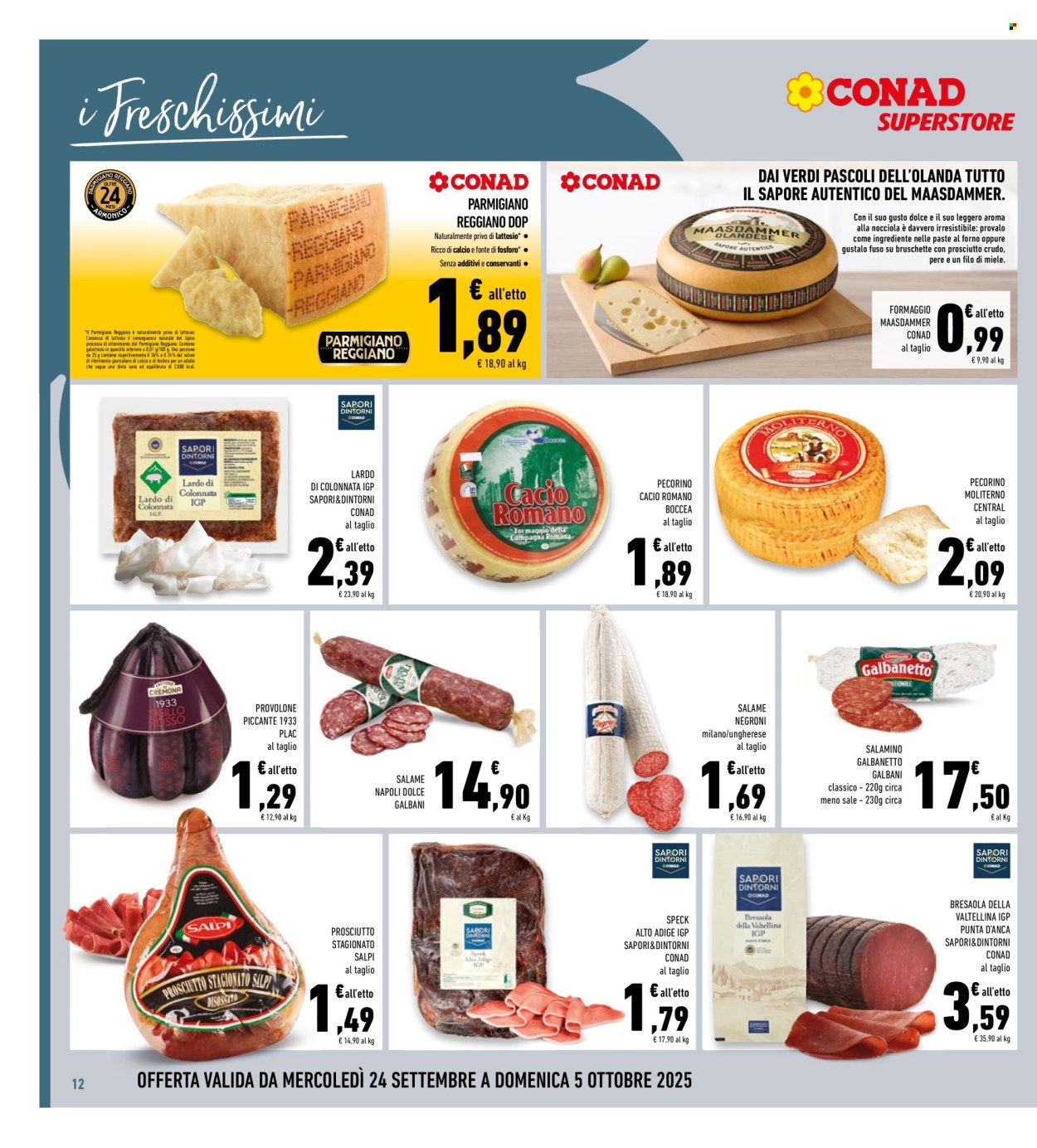Volantino Conad Superstore - 24/9/2025 - 5/10/2025. Pagina 12