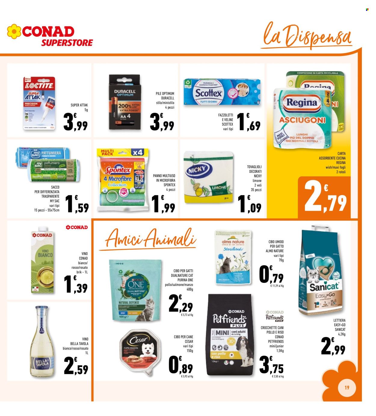 Volantino Conad Superstore - 24/9/2025 - 5/10/2025. Pagina 19