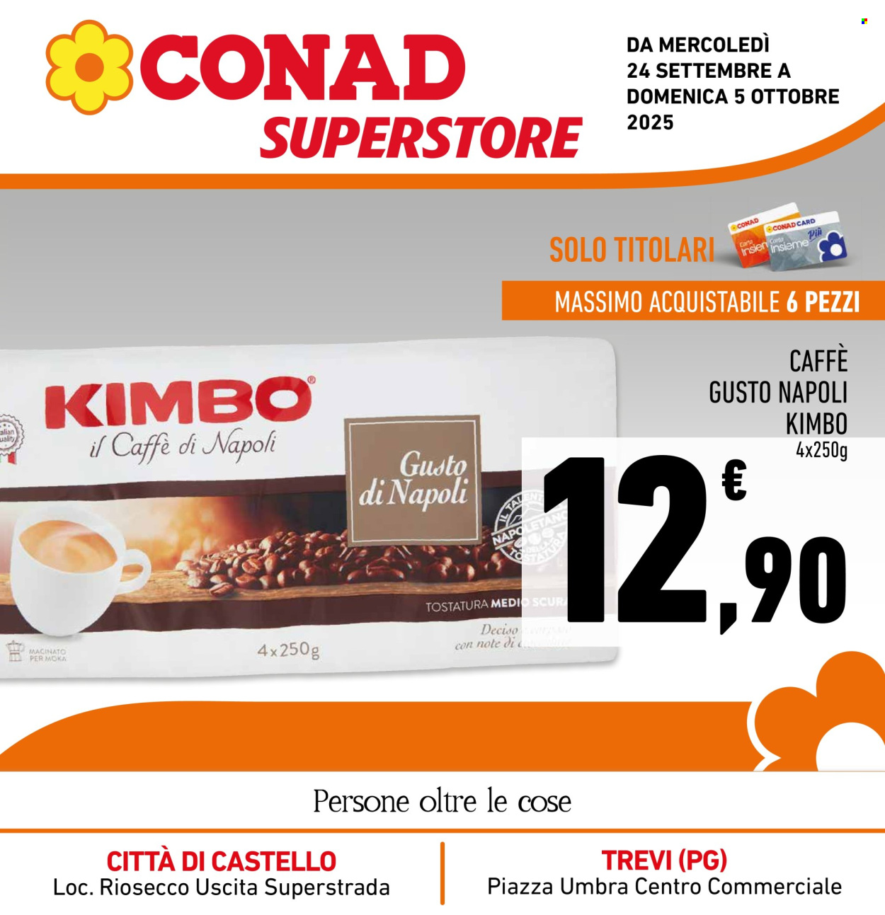 Volantino Conad Superstore - 24/9/2025 - 5/10/2025. Pagina 1