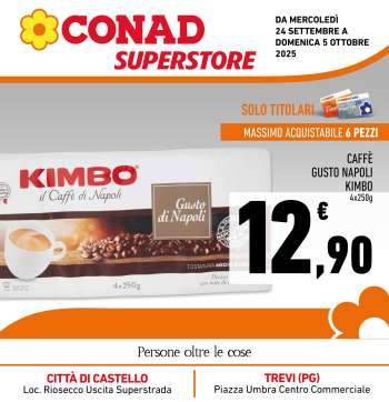 Volantino Conad Superstore - 24/9/2025 - 5/10/2025.
