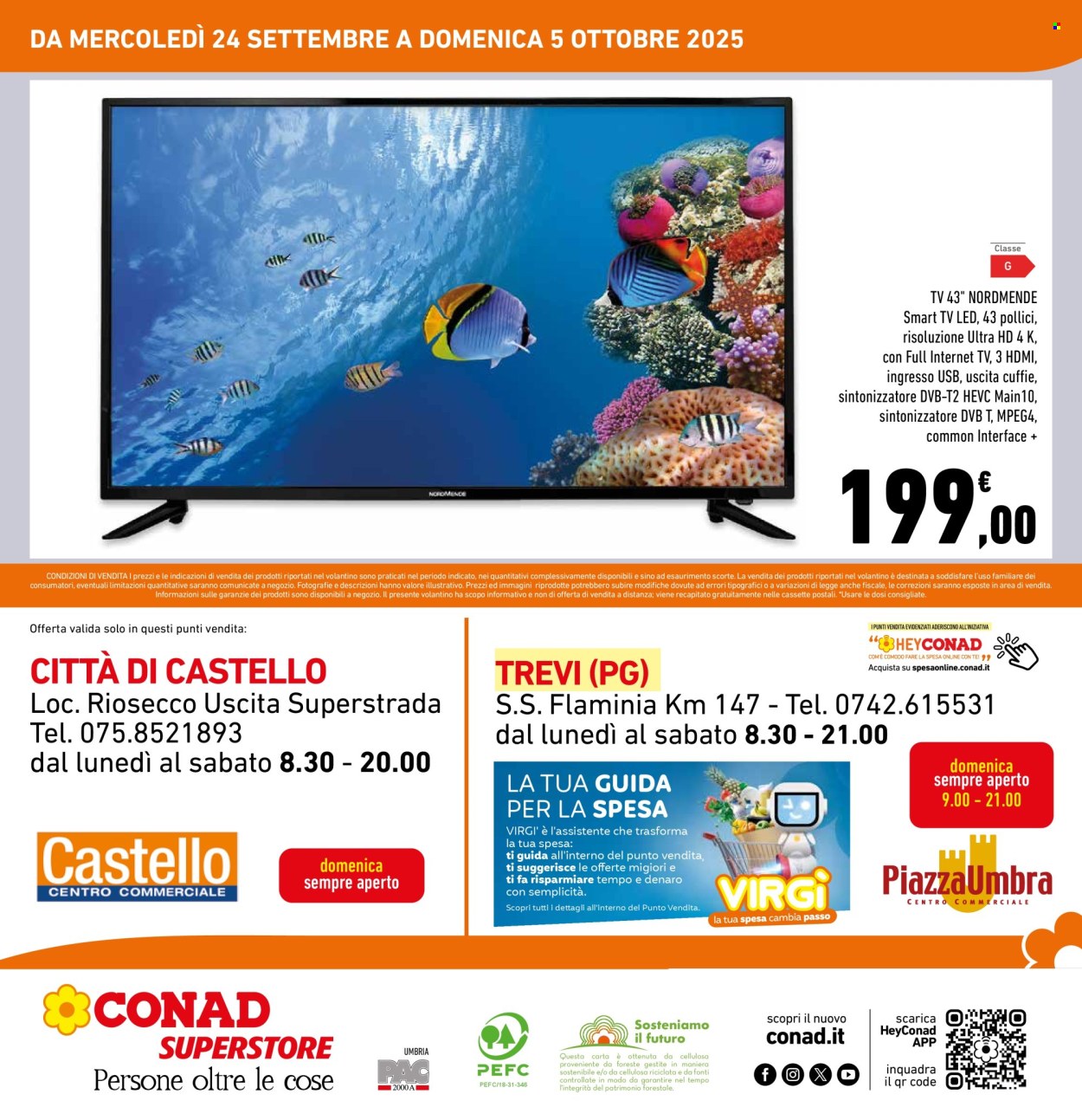 Volantino Conad Superstore - 24/9/2025 - 5/10/2025. Pagina 4