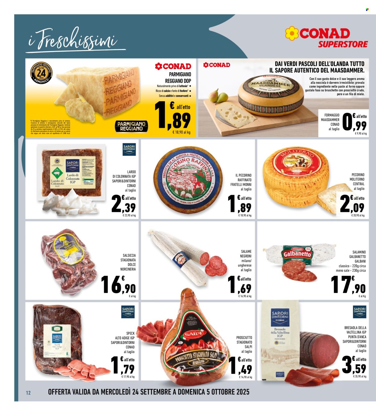 Volantino Conad Superstore - 24/9/2025 - 5/10/2025. Pagina 12