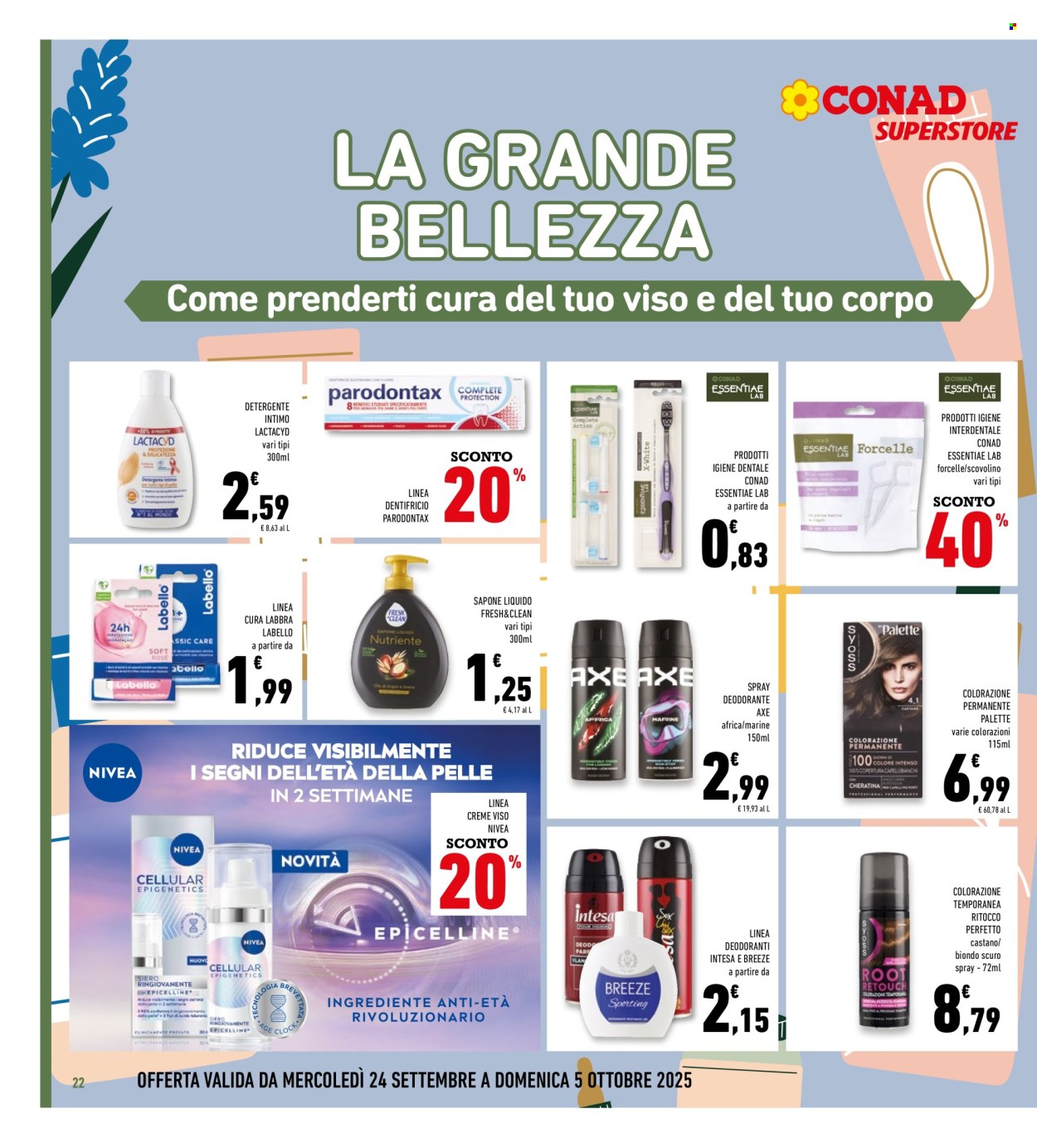 Volantino Conad Superstore - 24/9/2025 - 5/10/2025. Pagina 22