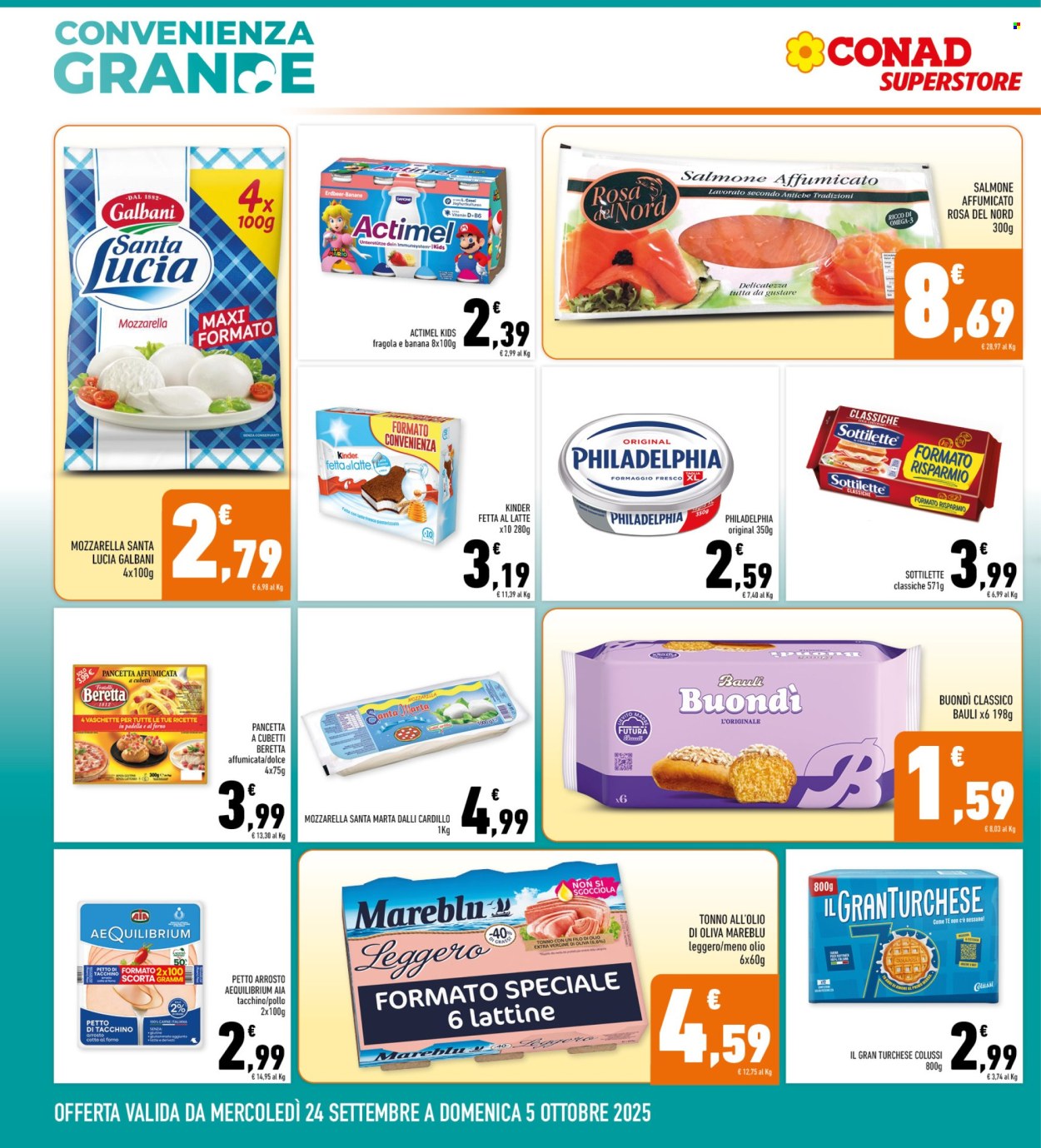 Volantino Conad Superstore - 24/9/2025 - 5/10/2025. Pagina 2