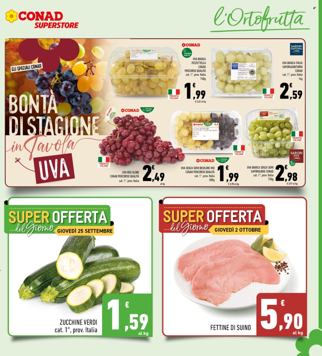 Volantino Conad Superstore - 24/9/2025 - 5/10/2025. Pagina 5