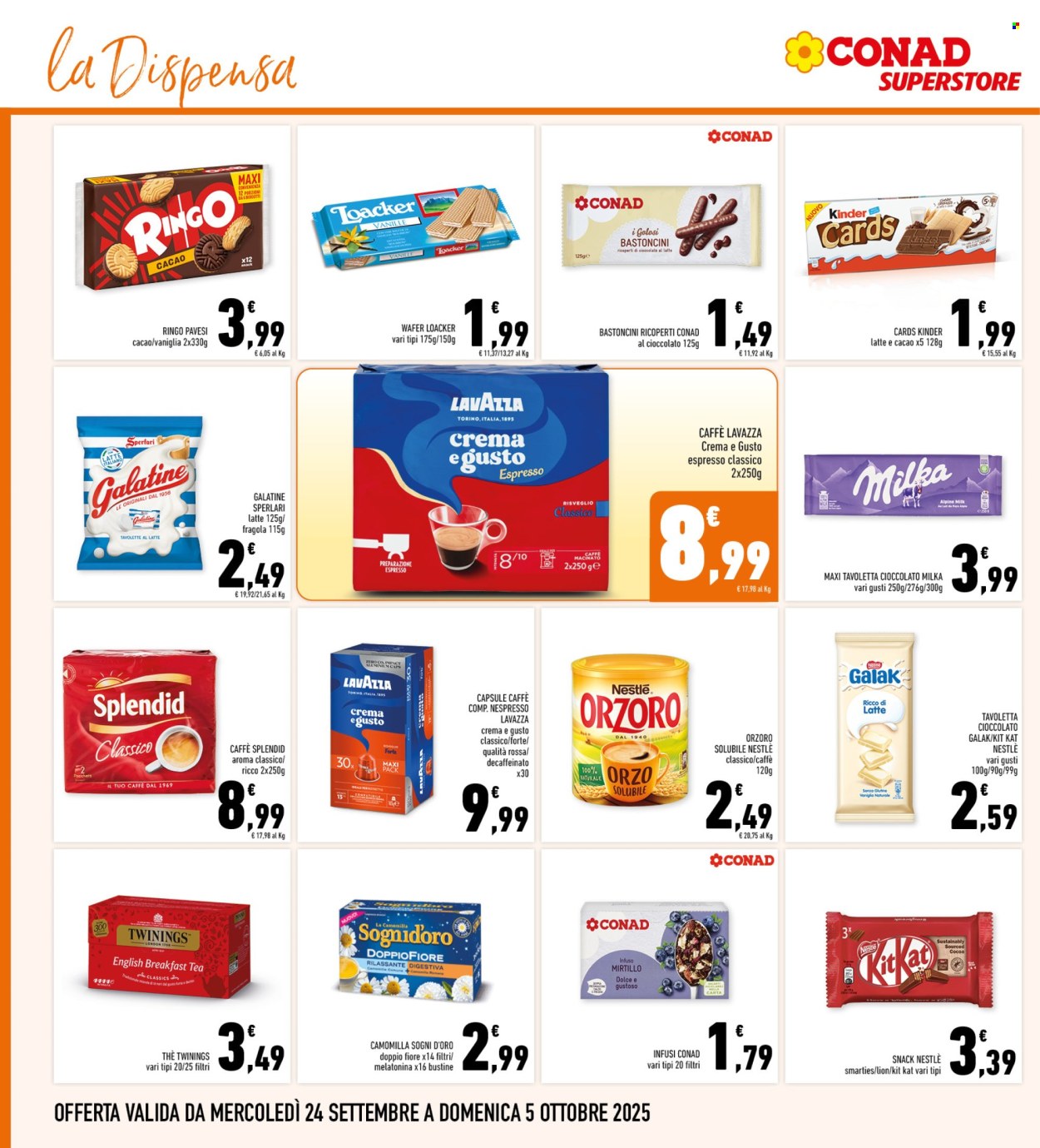 Volantino Conad Superstore - 24/9/2025 - 5/10/2025. Pagina 18
