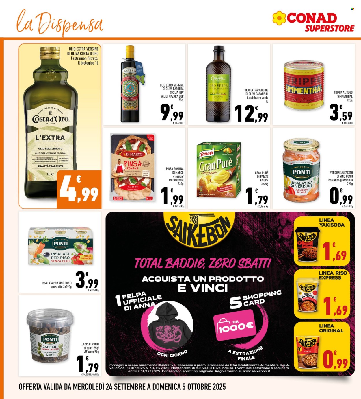 Volantino Conad Superstore - 24/9/2025 - 5/10/2025. Pagina 20