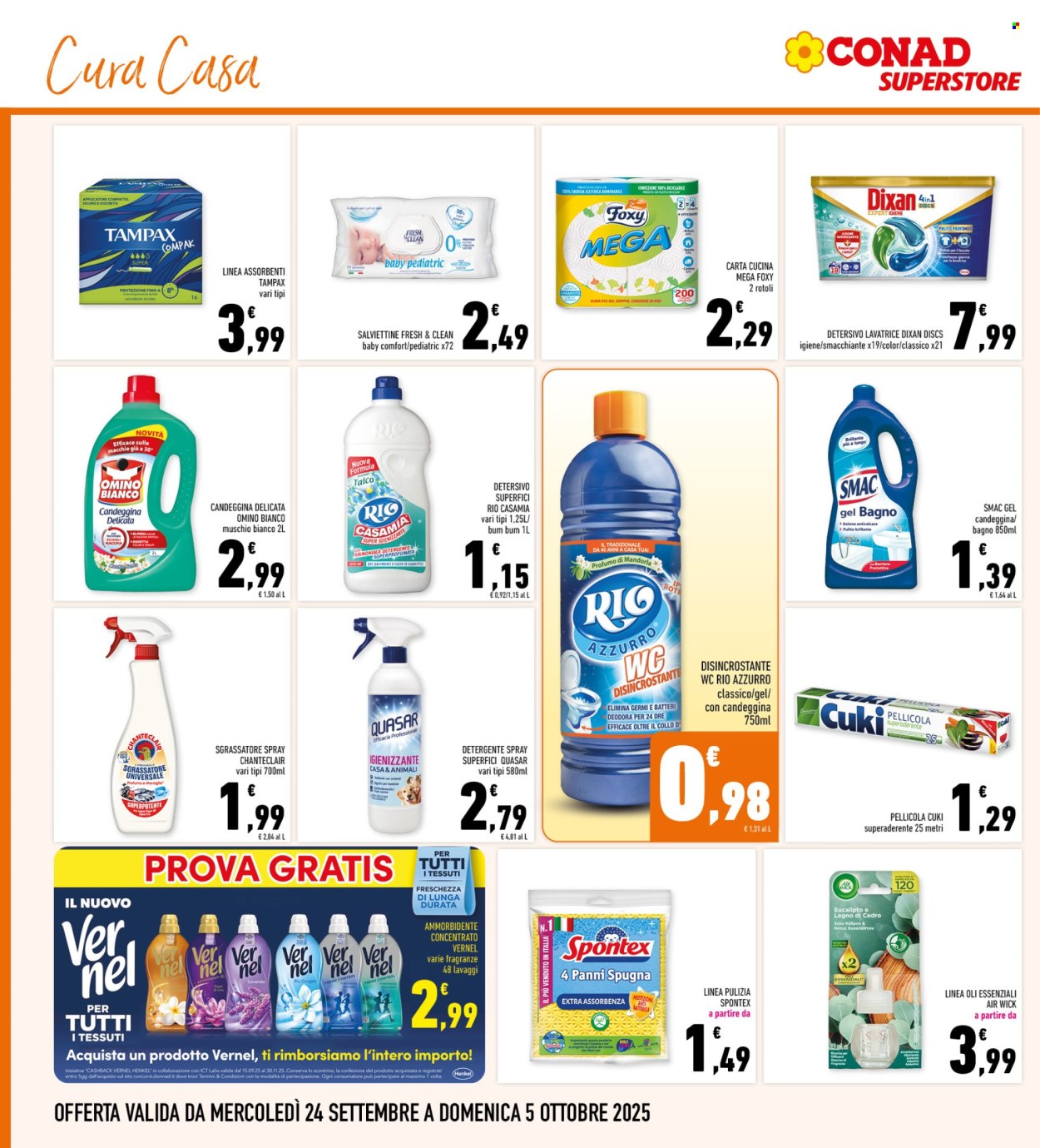 Volantino Conad Superstore - 24/9/2025 - 5/10/2025. Pagina 30