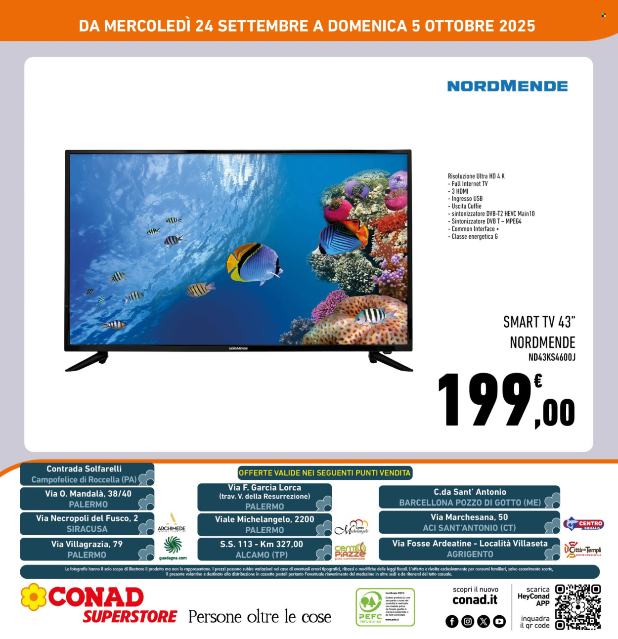 Volantino Conad Superstore - 24/9/2025 - 5/10/2025. Pagina 4