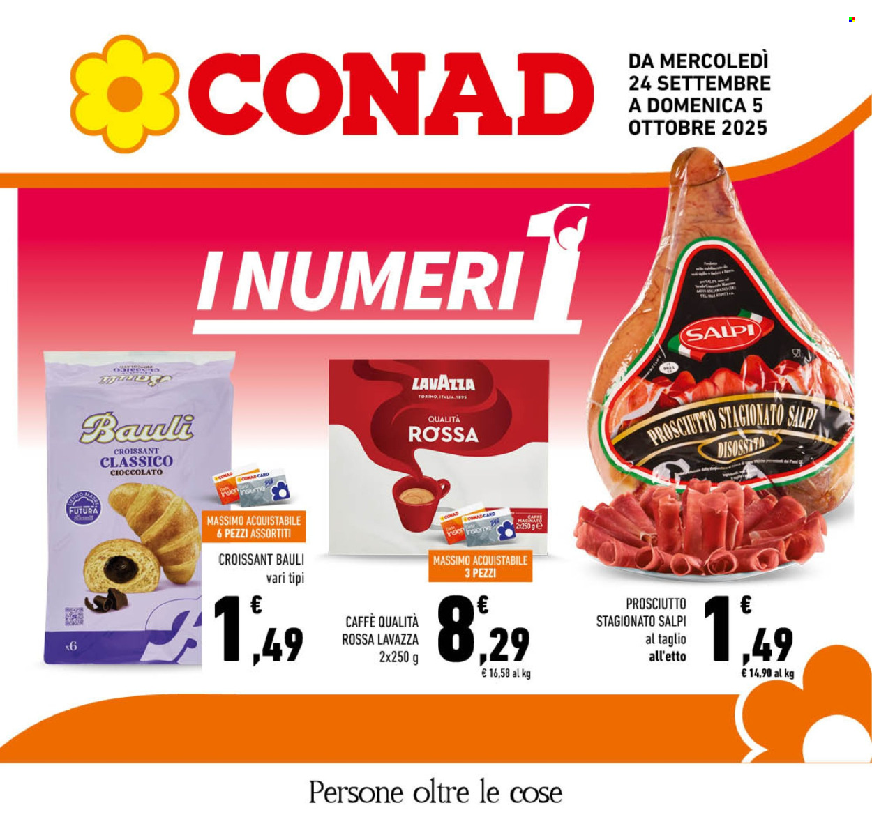 Volantino Conad - 24/9/2025 - 5/10/2025. Pagina 1