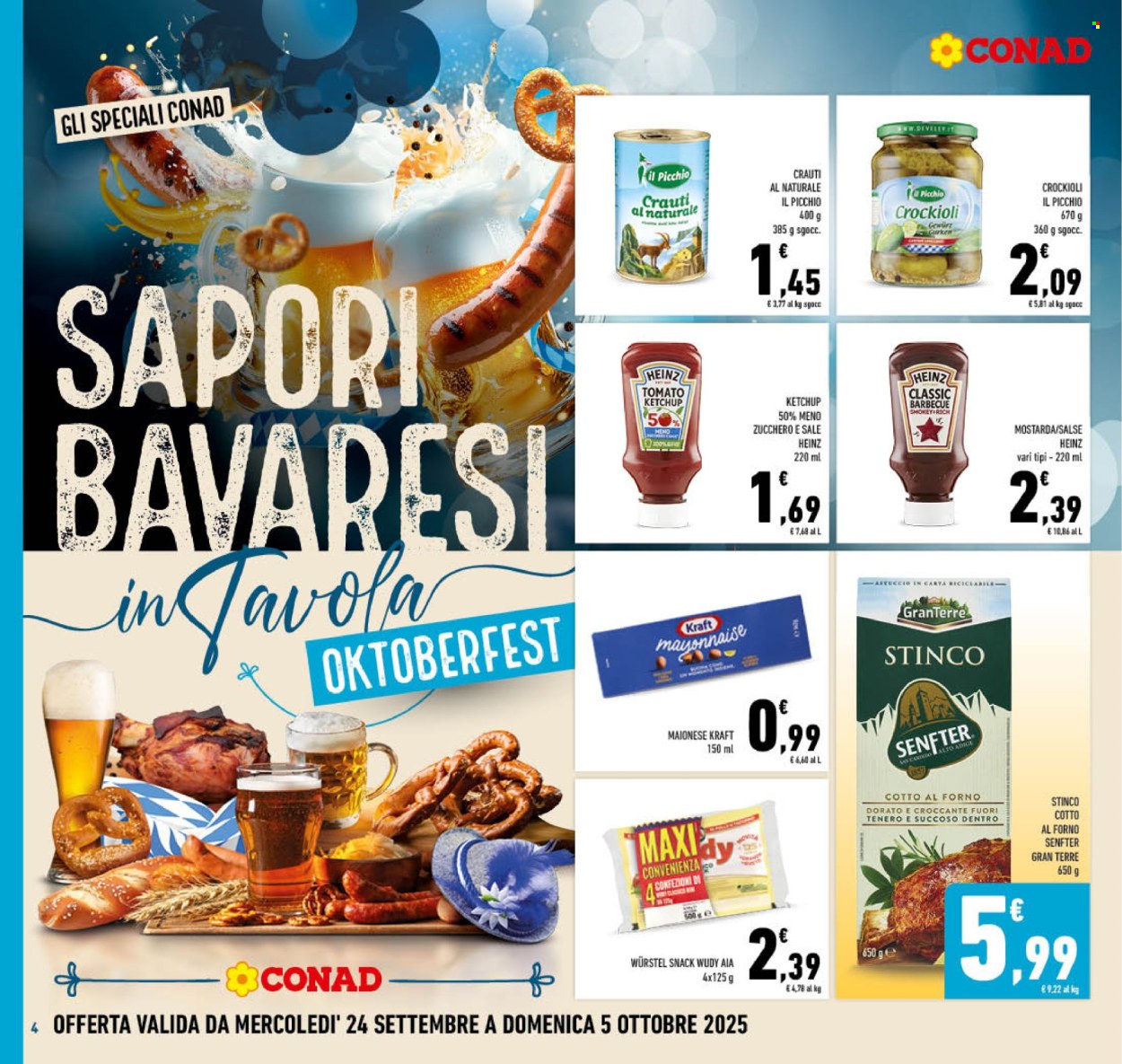 Volantino Conad - 24/9/2025 - 5/10/2025. Pagina 4