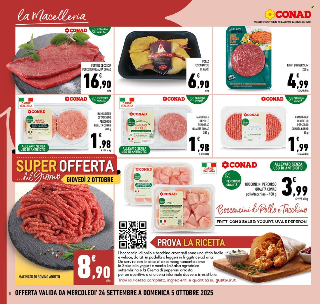 Volantino Conad - 24/9/2025 - 5/10/2025. Pagina 6