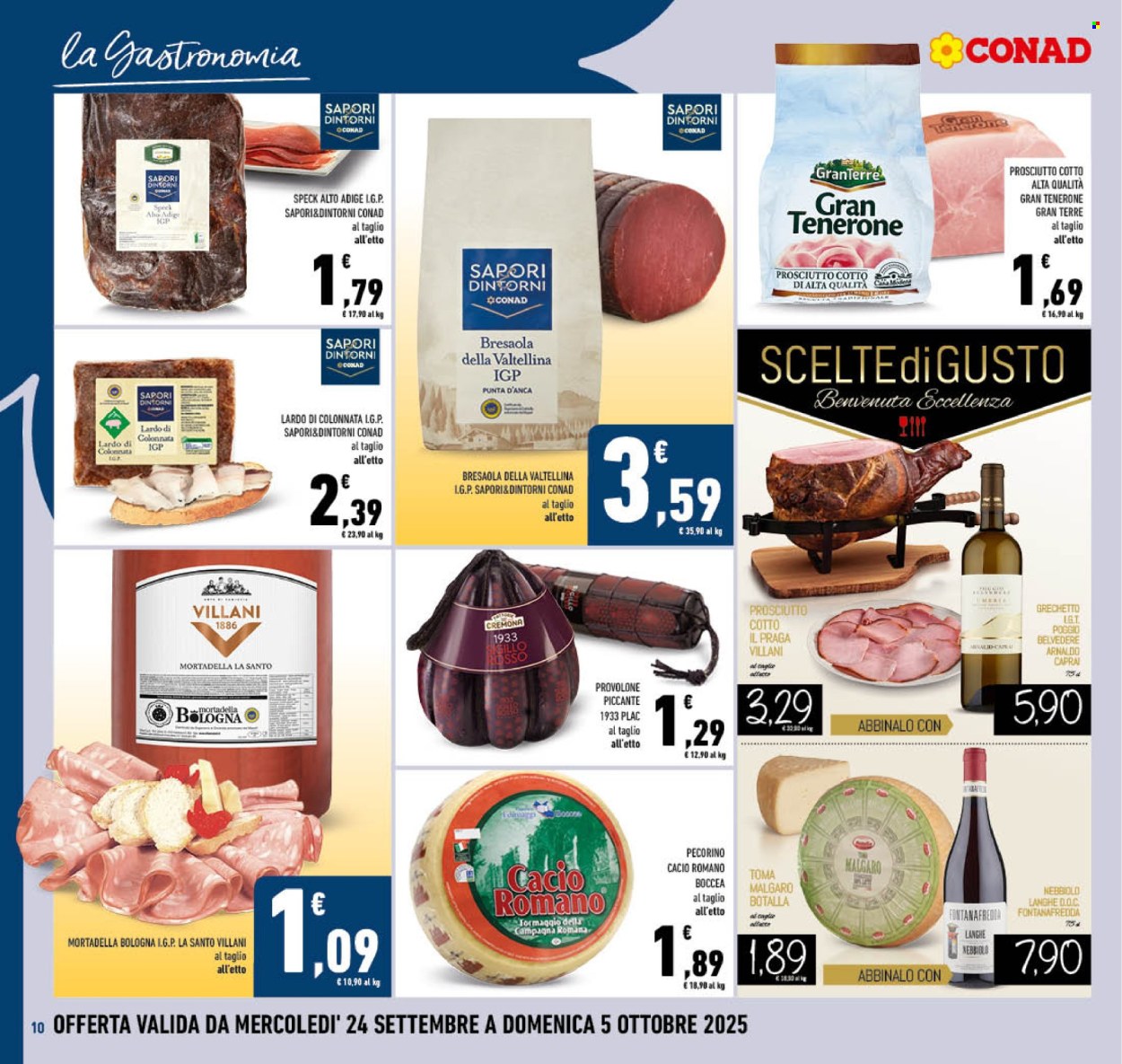 Volantino Conad - 24/9/2025 - 5/10/2025. Pagina 10