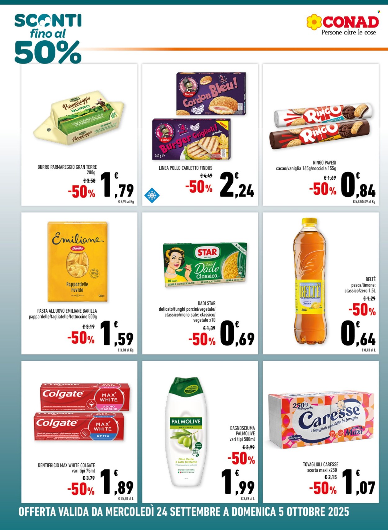 Volantino Margherita Conad - 24/9/2025 - 5/10/2025. Pagina 2