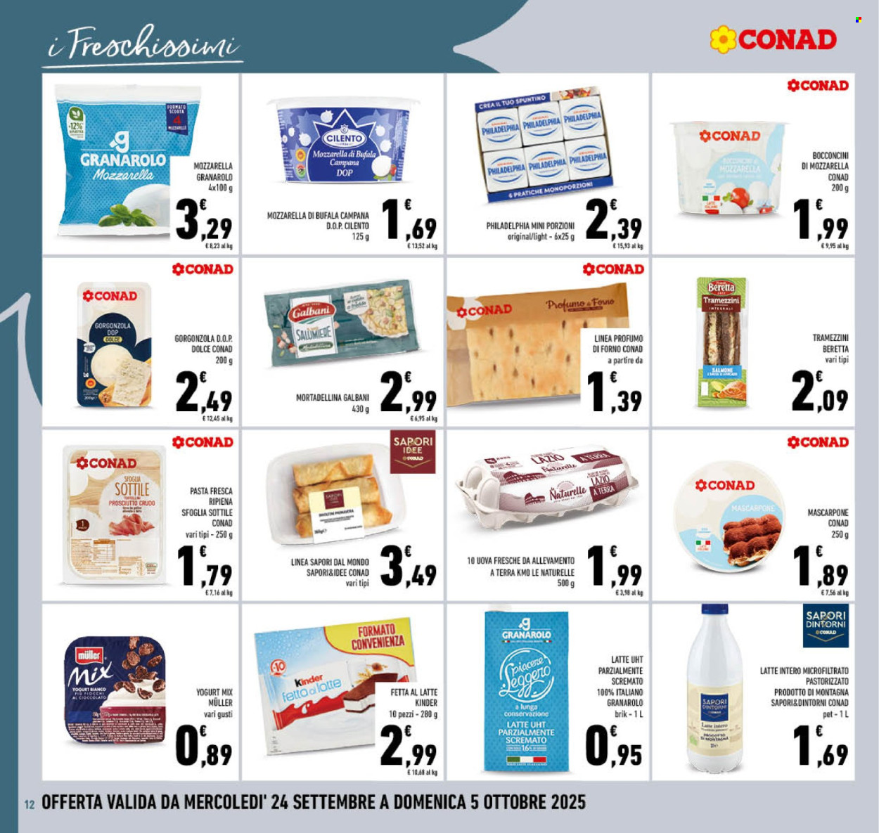 Volantino Conad - 24/9/2025 - 5/10/2025. Pagina 12