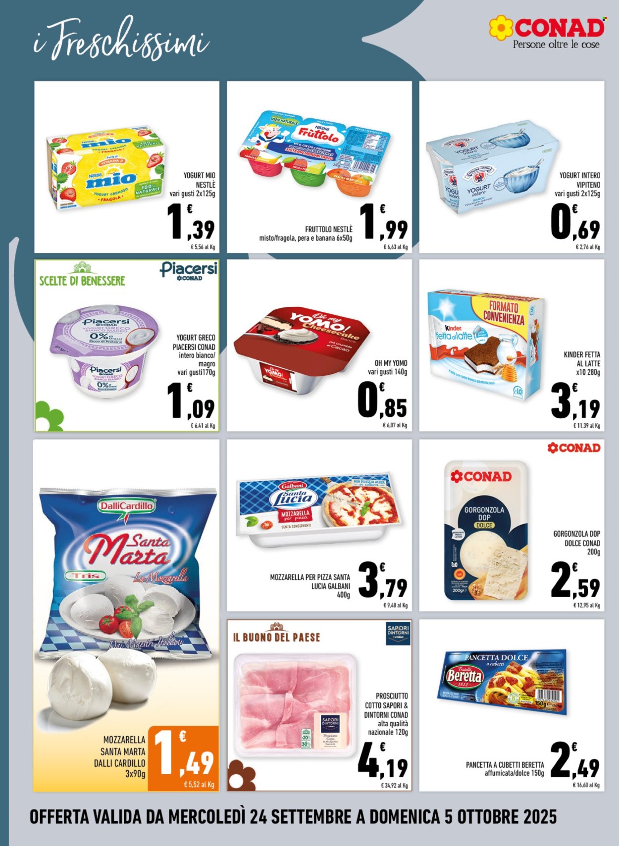 Volantino Margherita Conad - 24/9/2025 - 5/10/2025. Pagina 8