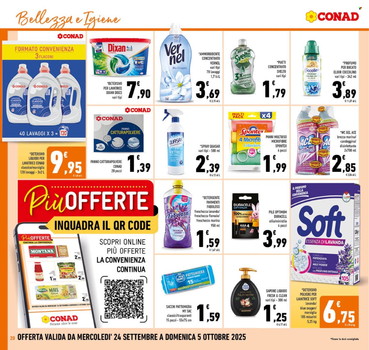 Volantino Conad - 24/9/2025 - 5/10/2025. Pagina 20