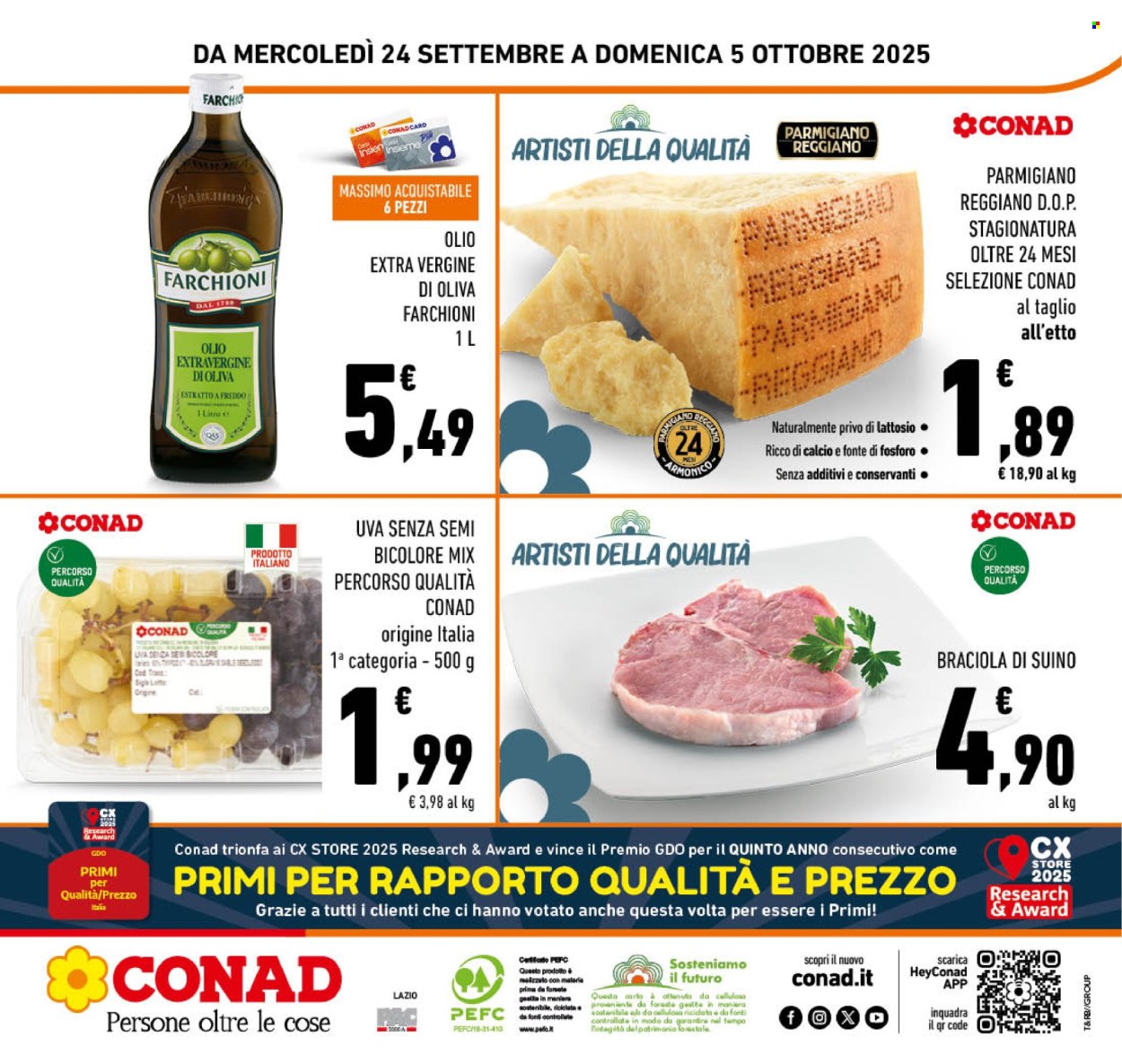 Volantino Conad - 24/9/2025 - 5/10/2025. Pagina 24