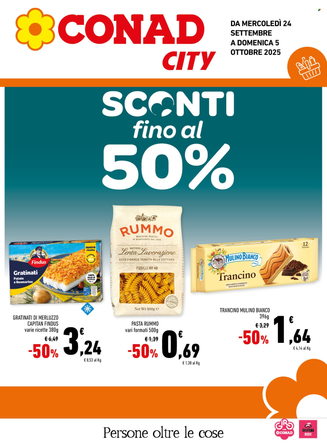 Volantino Conad - 24/9/2025 - 5/10/2025. Pagina 1