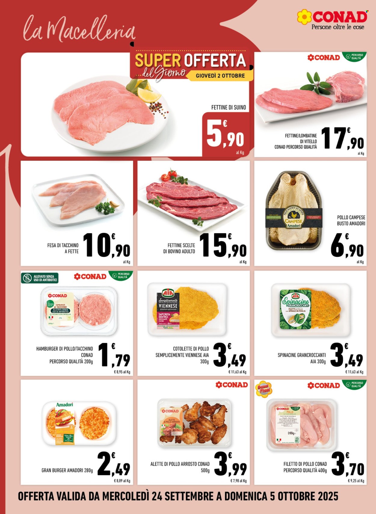 Volantino Conad - 24/9/2025 - 5/10/2025. Pagina 4