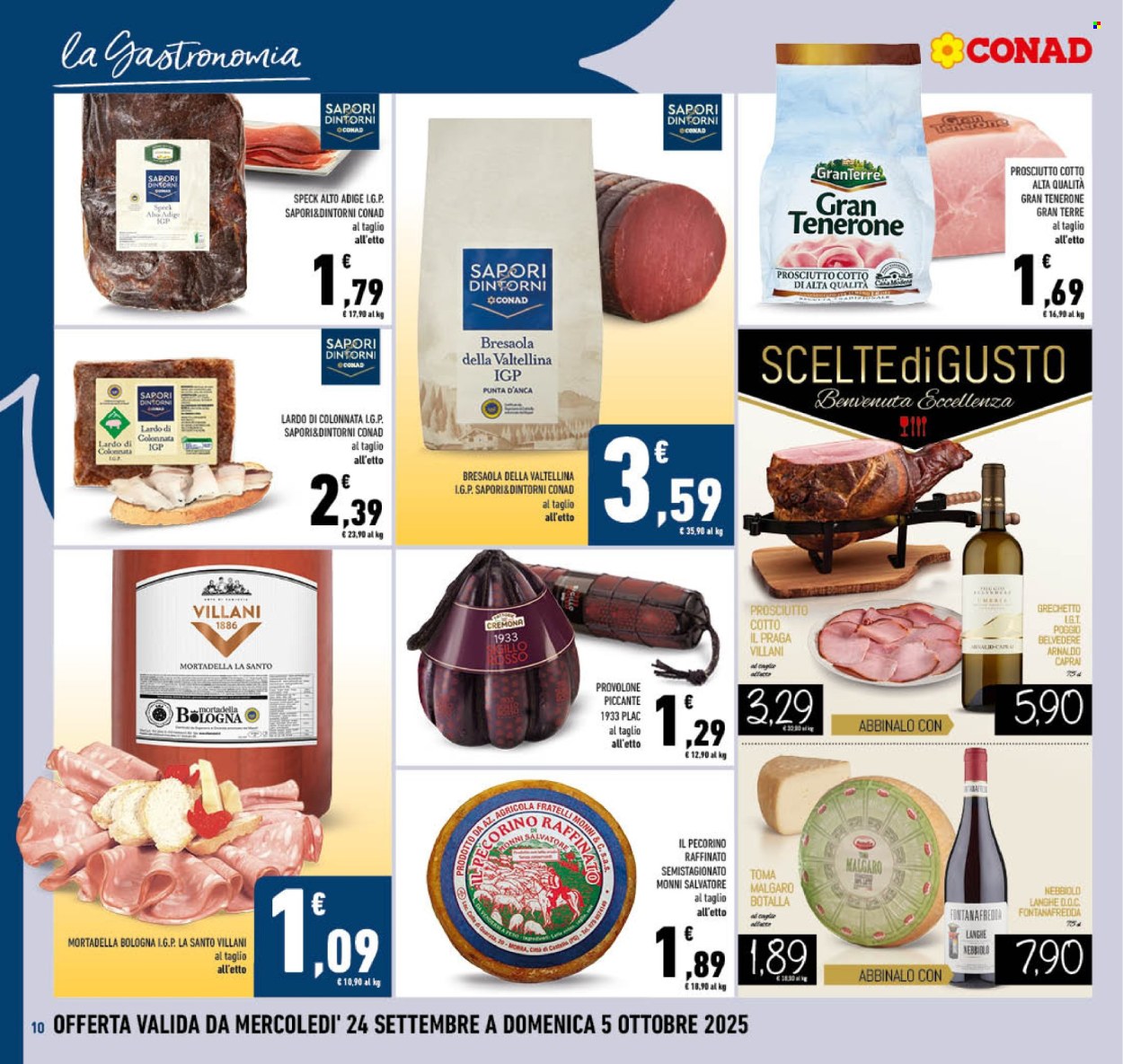 Volantino Conad - 24/9/2025 - 5/10/2025. Pagina 10