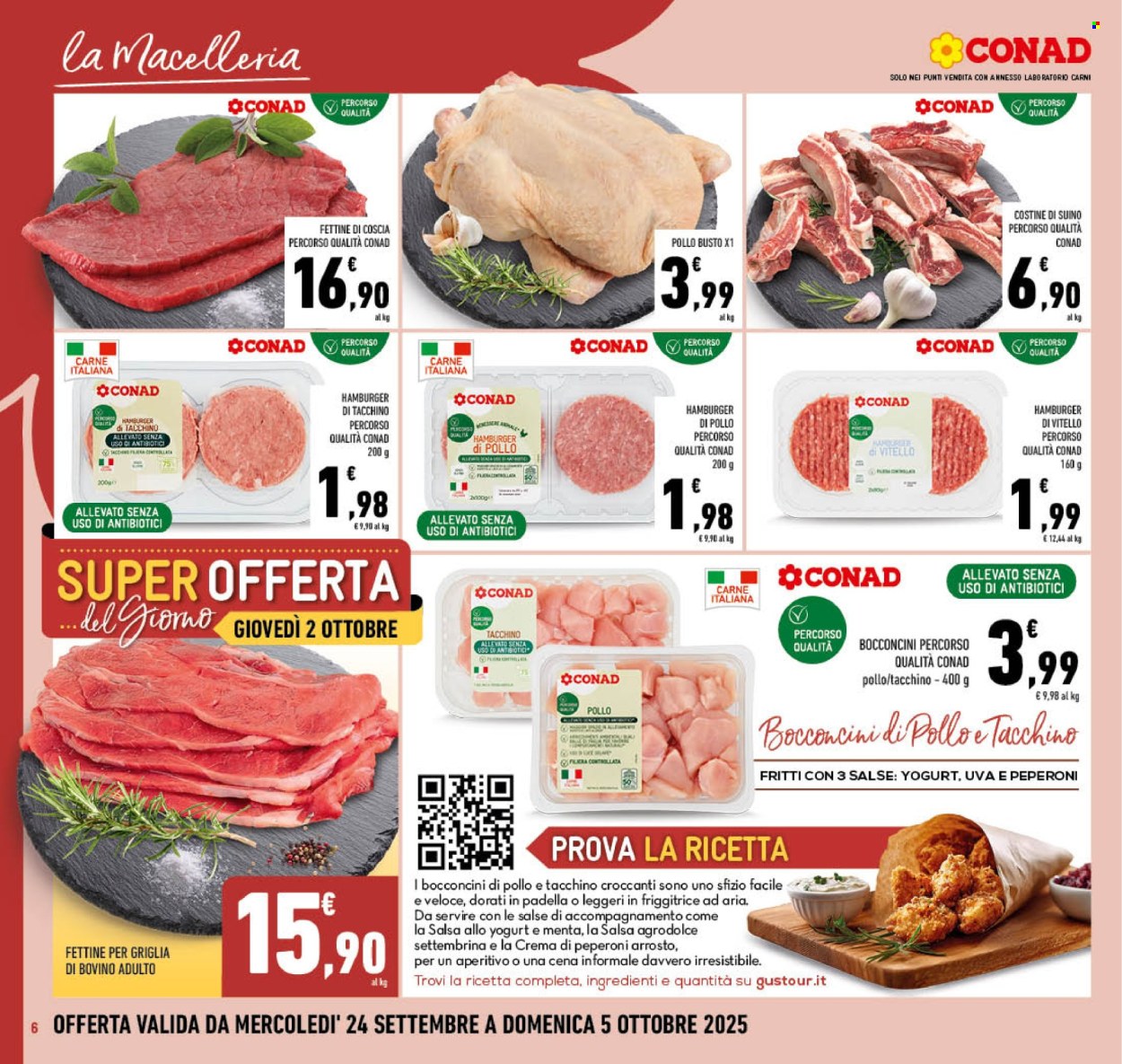 Volantino Conad - 24/9/2025 - 5/10/2025. Pagina 6