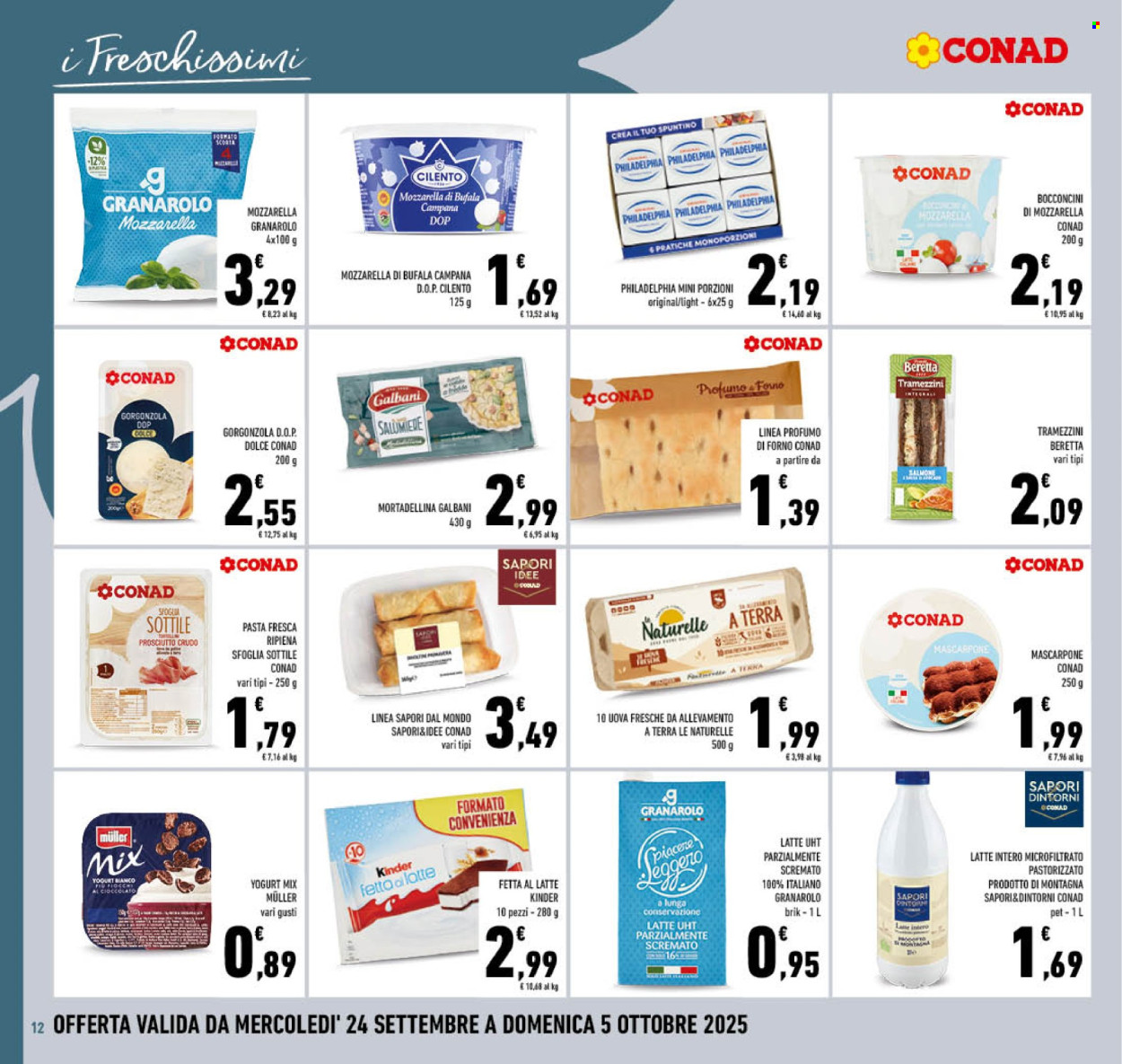 Volantino Conad - 24/9/2025 - 5/10/2025. Pagina 12