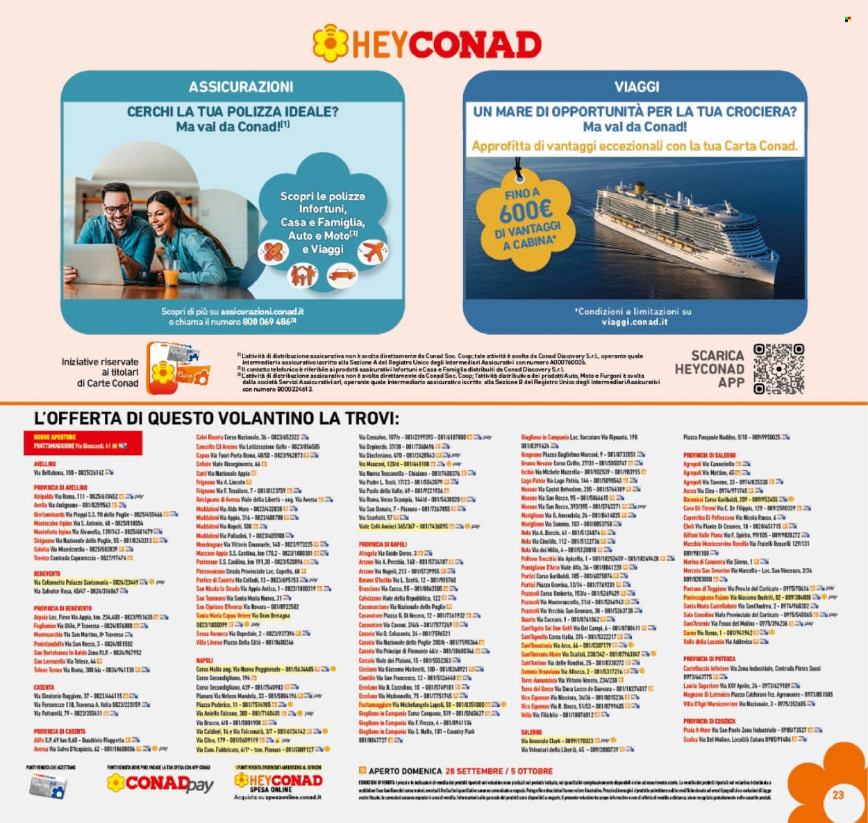 Volantino Conad - 24/9/2025 - 5/10/2025. Pagina 23