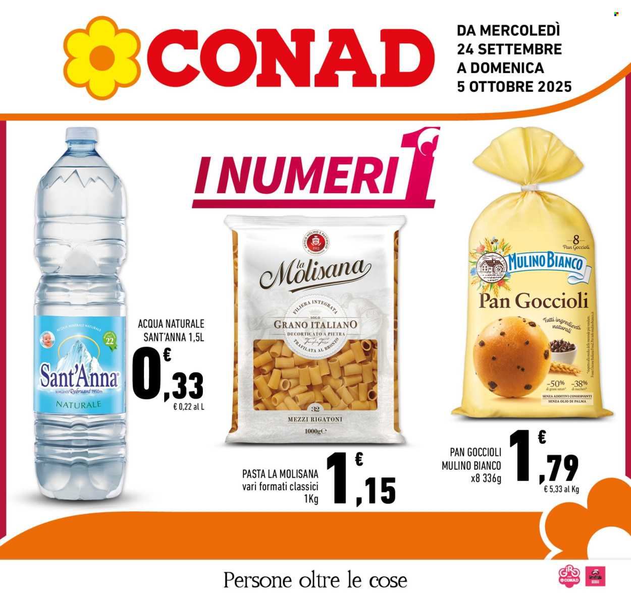 Volantino Conad - 24/9/2025 - 5/10/2025. Pagina 1