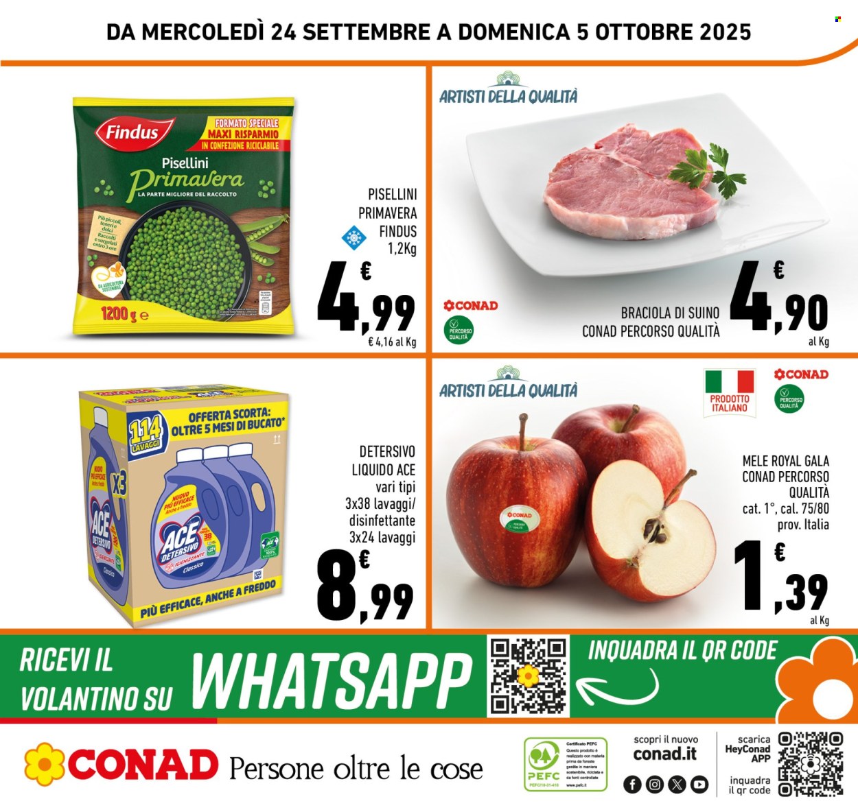 Volantino Conad - 24/9/2025 - 5/10/2025. Pagina 24