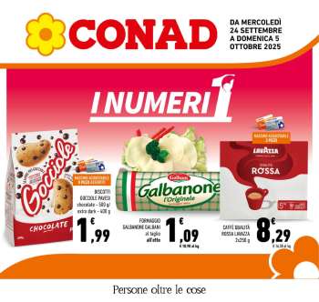 Volantino Conad - 24/9/2025 - 5/10/2025.