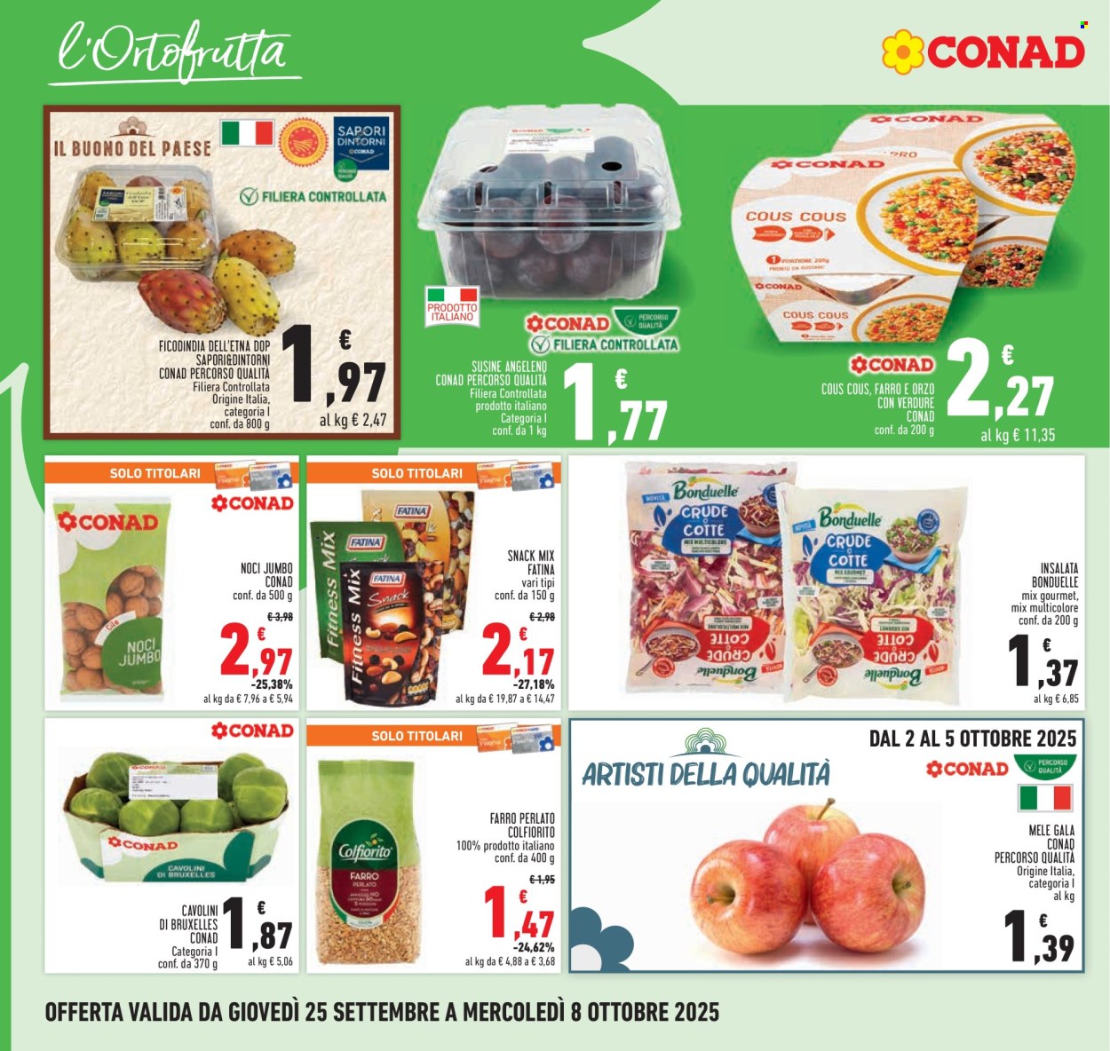 Volantino Conad - 25/9/2025 - 8/10/2025. Pagina 8