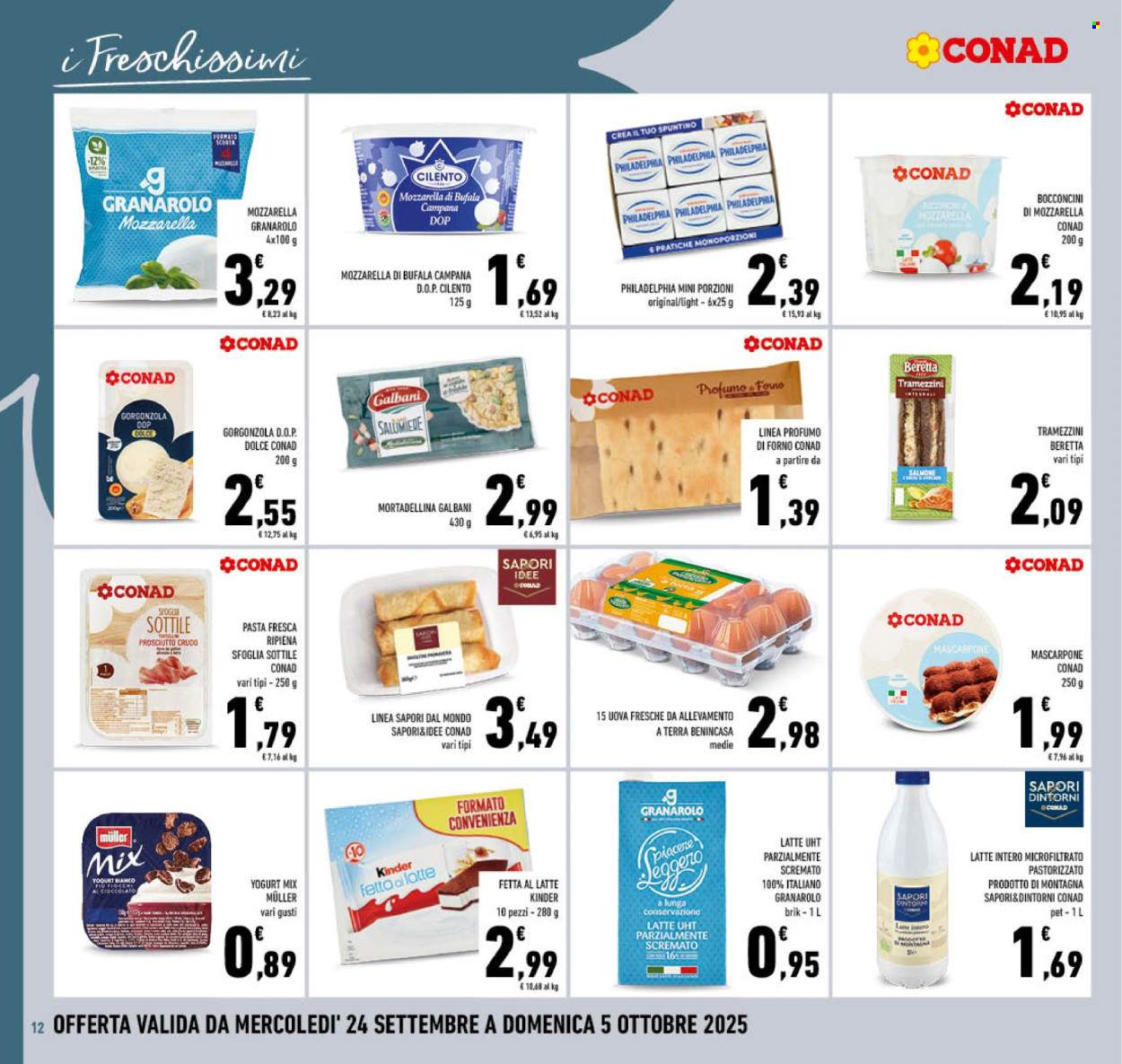 Volantino Conad - 24/9/2025 - 5/10/2025. Pagina 12