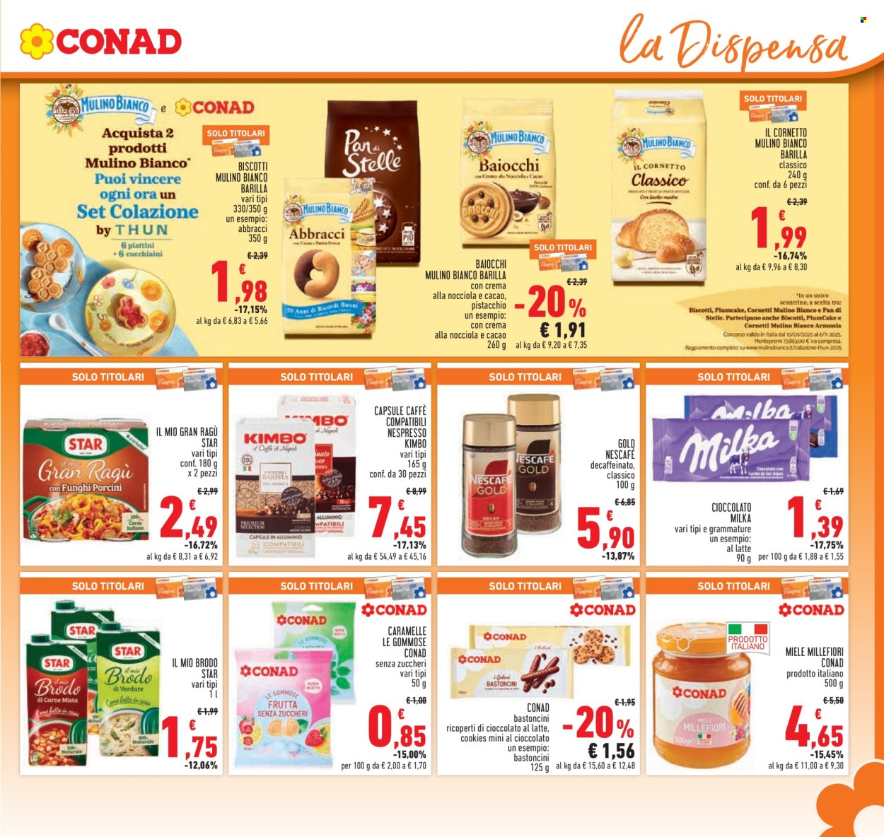 Volantino Conad - 25/9/2025 - 8/10/2025. Pagina 15