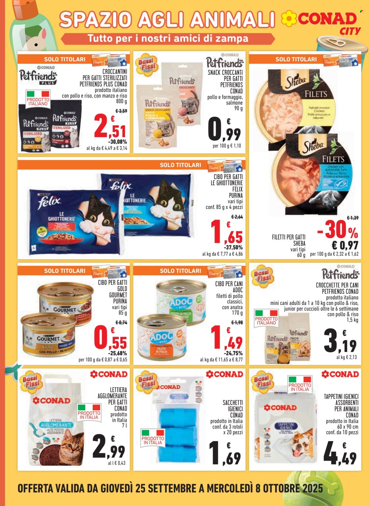 Volantino Conad - 25/9/2025 - 8/10/2025. Pagina 14