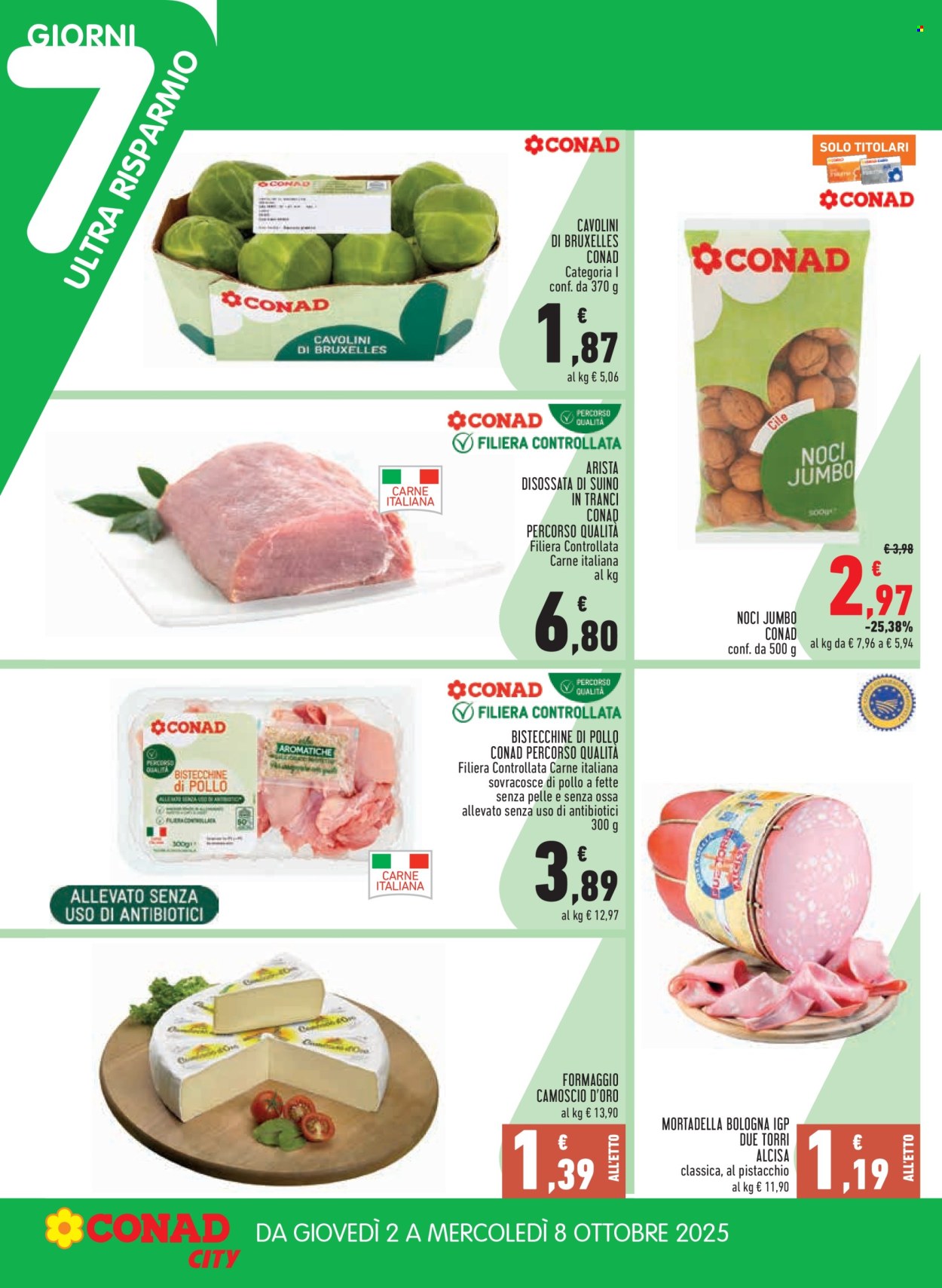 Volantino Conad - 25/9/2025 - 8/10/2025. Pagina 18