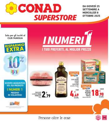 Volantino Conad - 25/9/2025 - 8/10/2025.