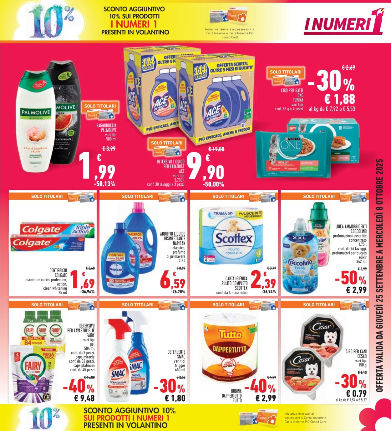 Volantino Conad - 25/9/2025 - 8/10/2025. Pagina 5