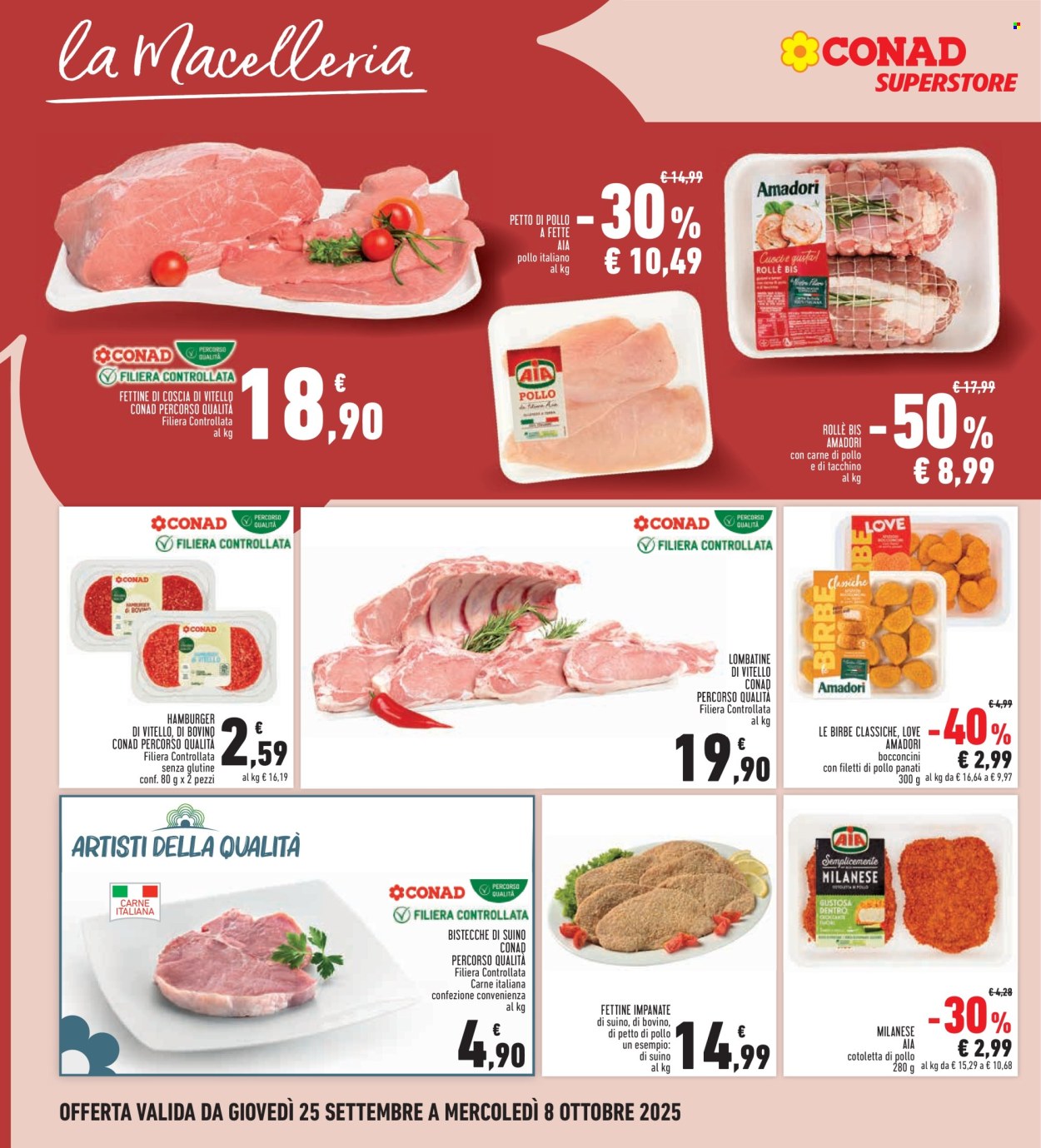 Volantino Conad - 25/9/2025 - 8/10/2025. Pagina 10