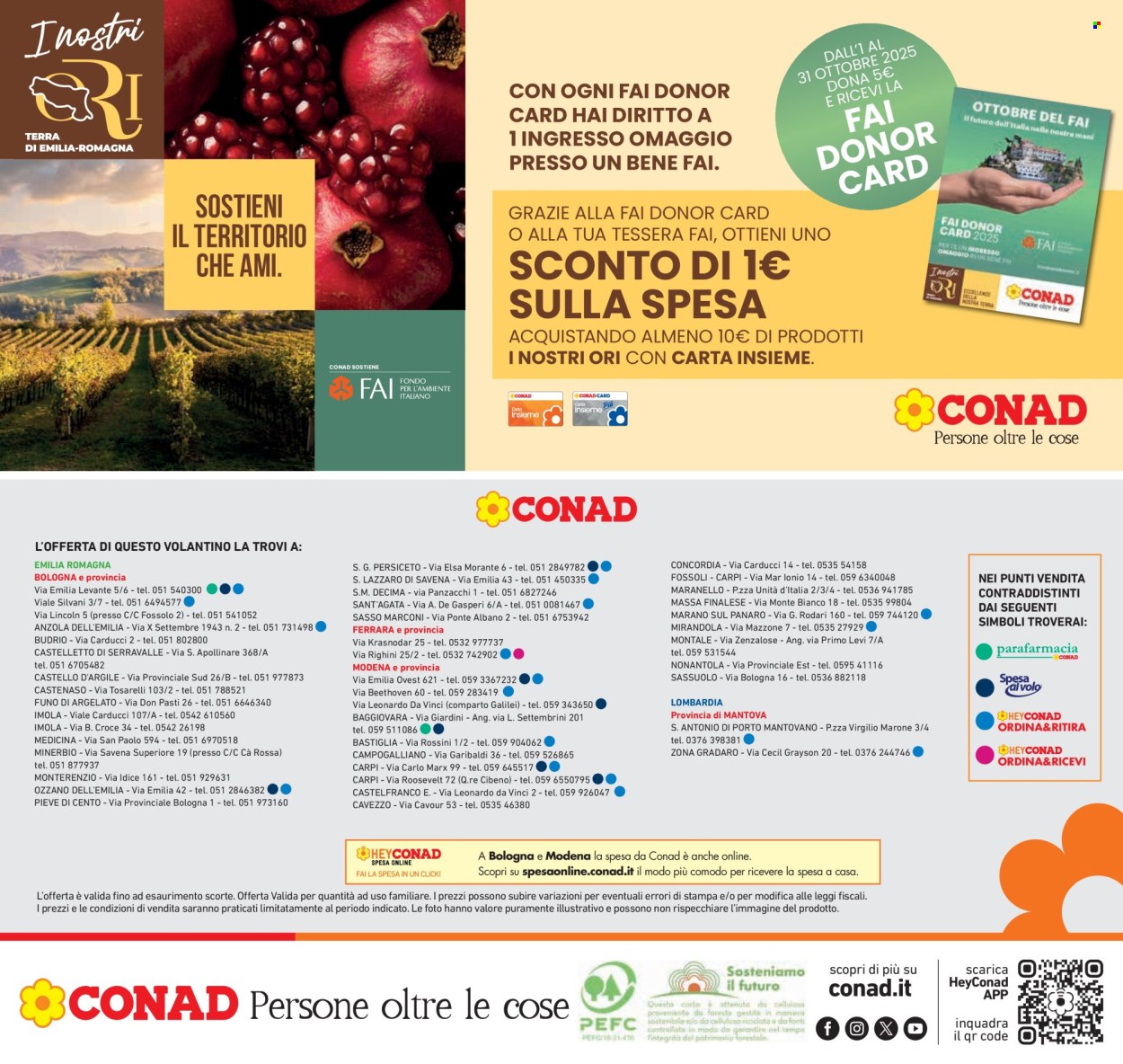 Volantino Conad - 25/9/2025 - 8/10/2025. Pagina 24
