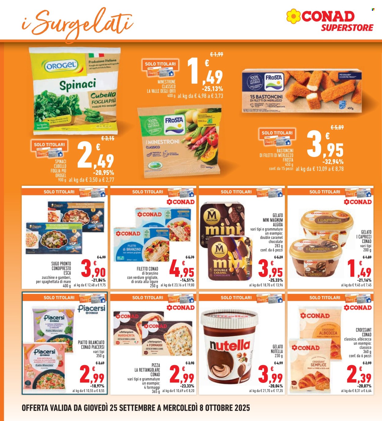 Volantino Conad - 25/9/2025 - 8/10/2025. Pagina 16