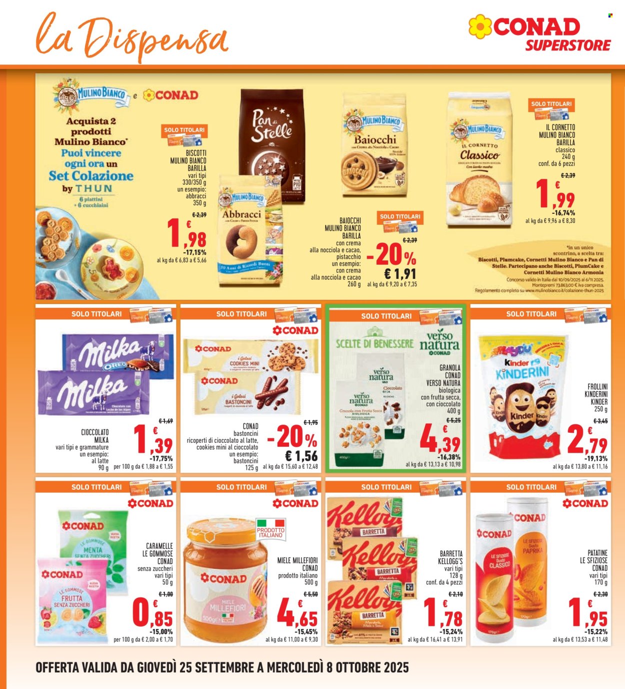 Volantino Conad - 25/9/2025 - 8/10/2025. Pagina 20