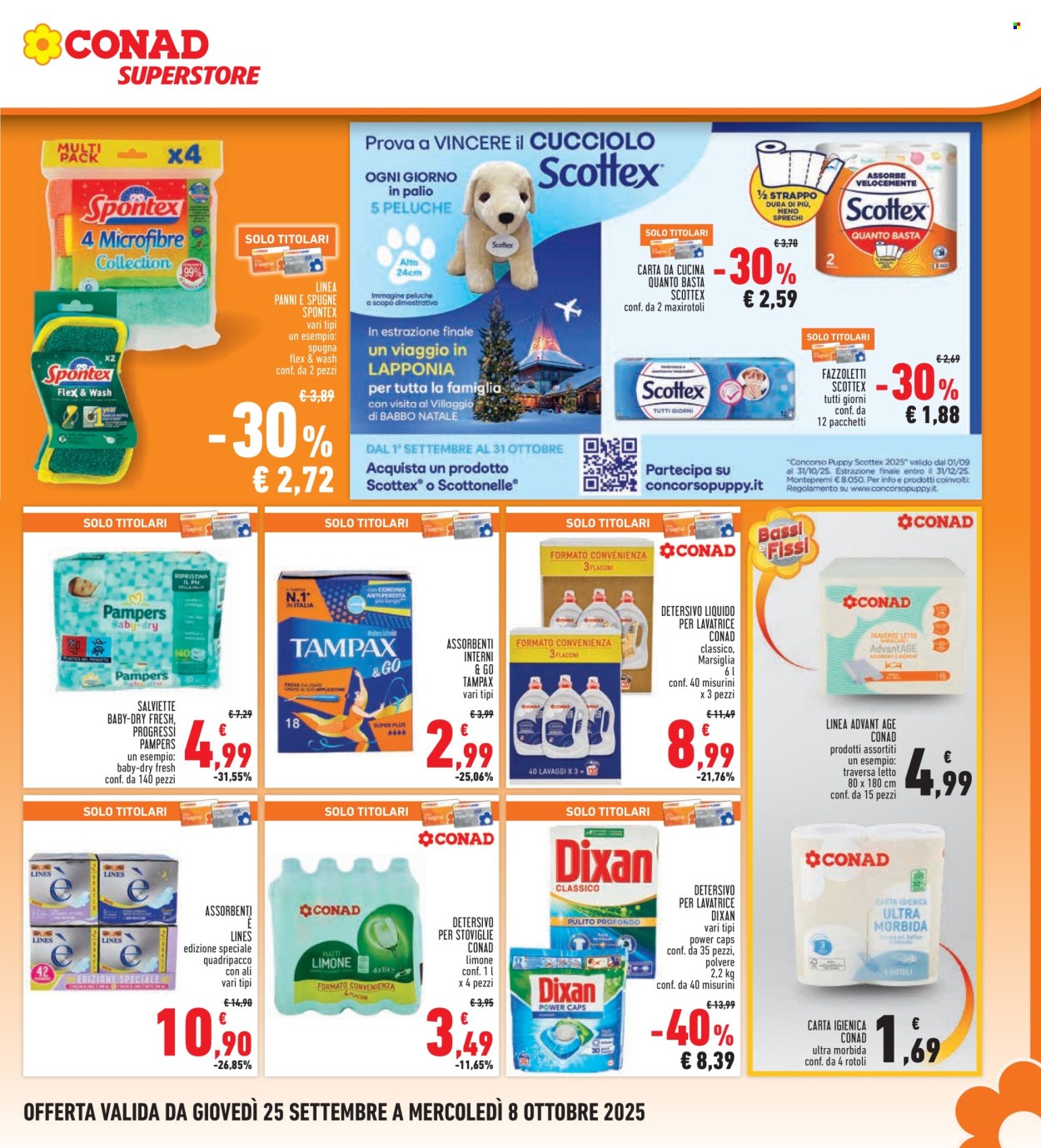 Volantino Conad - 25/9/2025 - 8/10/2025. Pagina 27