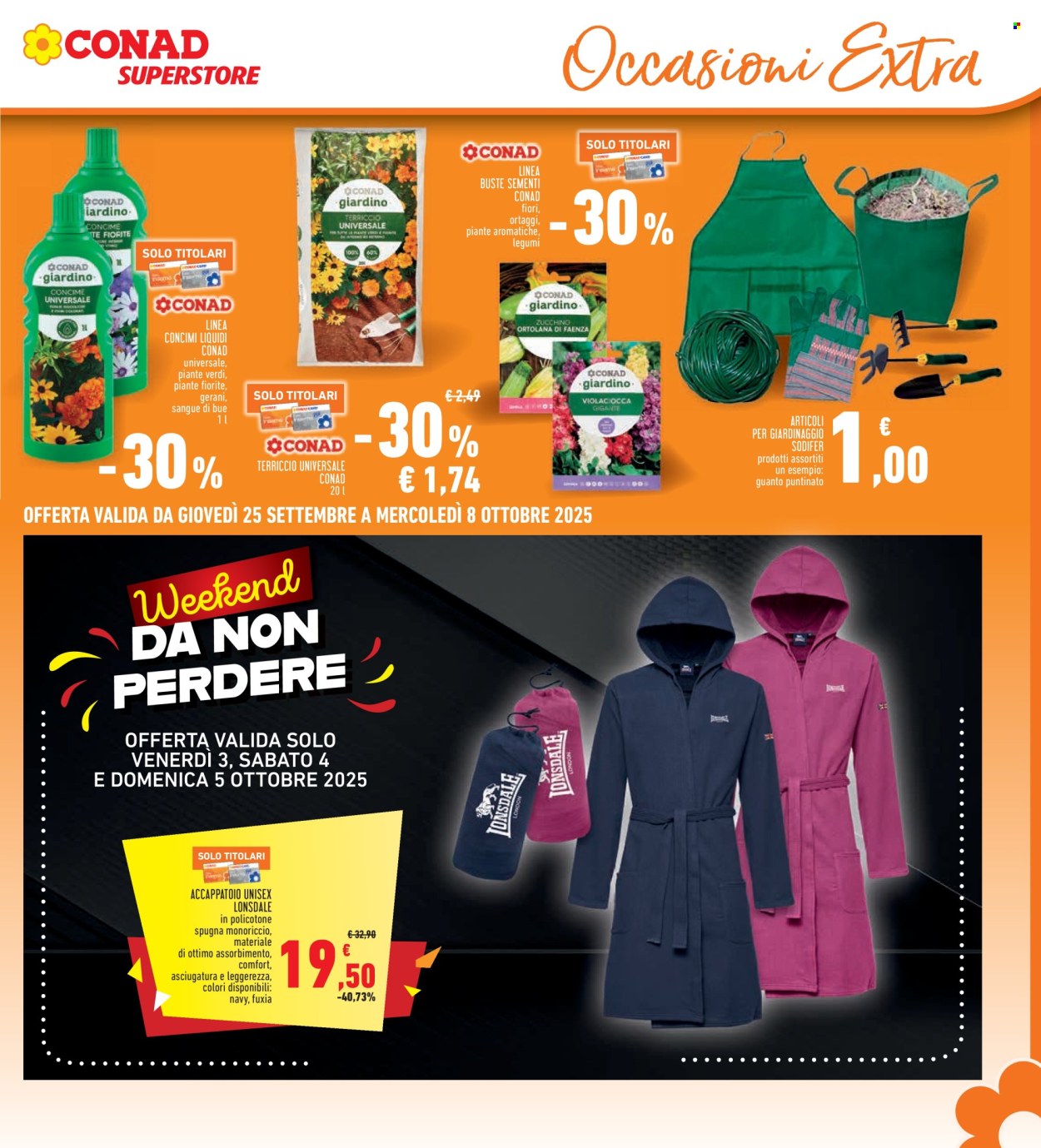 Volantino Conad - 25/9/2025 - 8/10/2025. Pagina 29